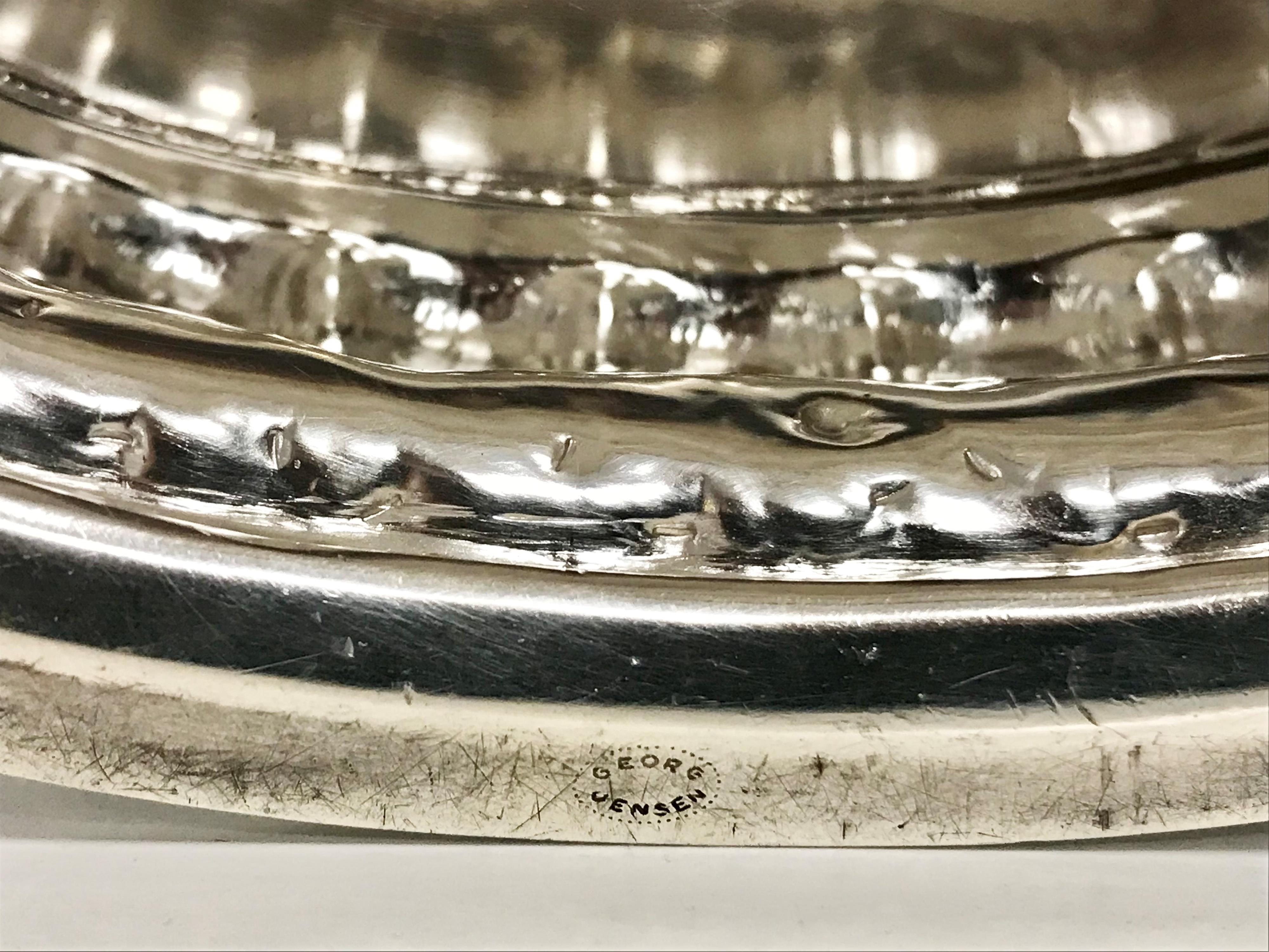 A Copenhagen silver bowl no. 296 - image-3