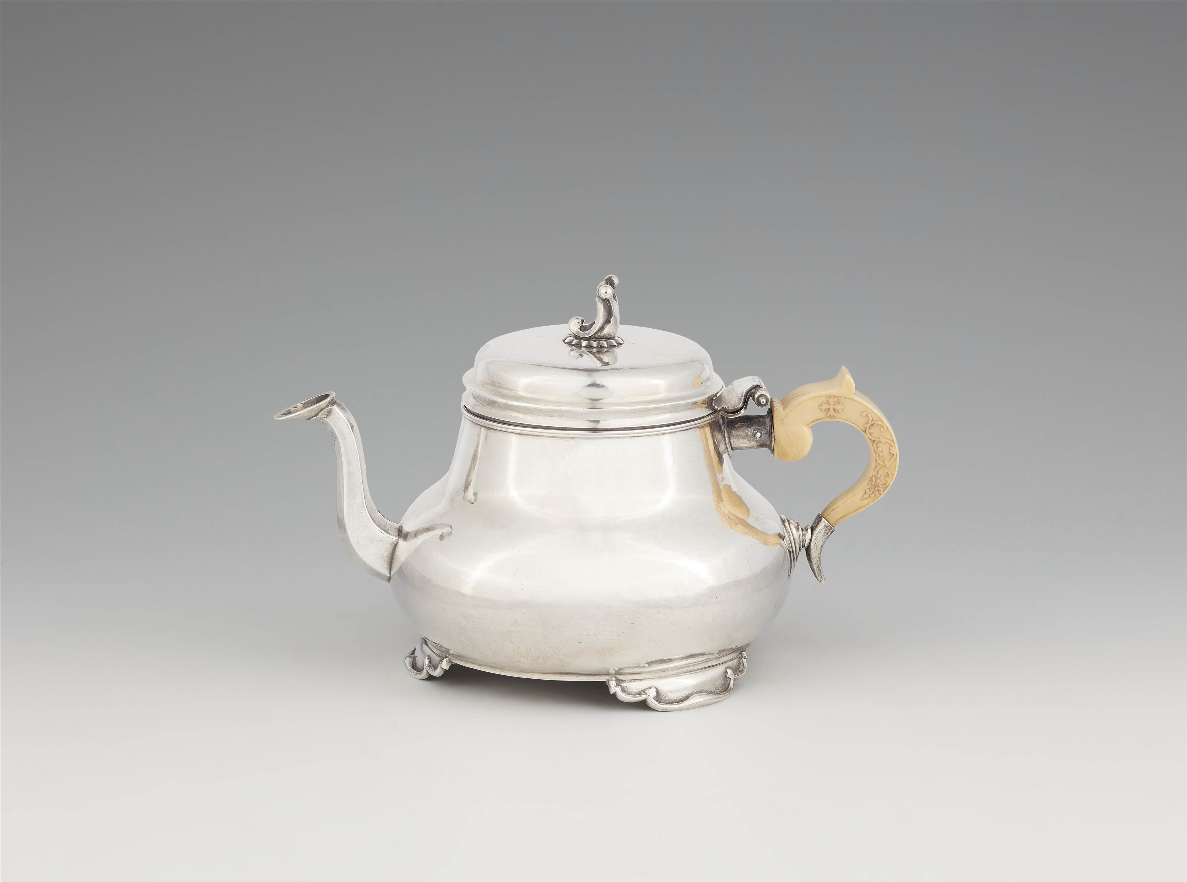 A silver teapot by Emil Lettré - image-1