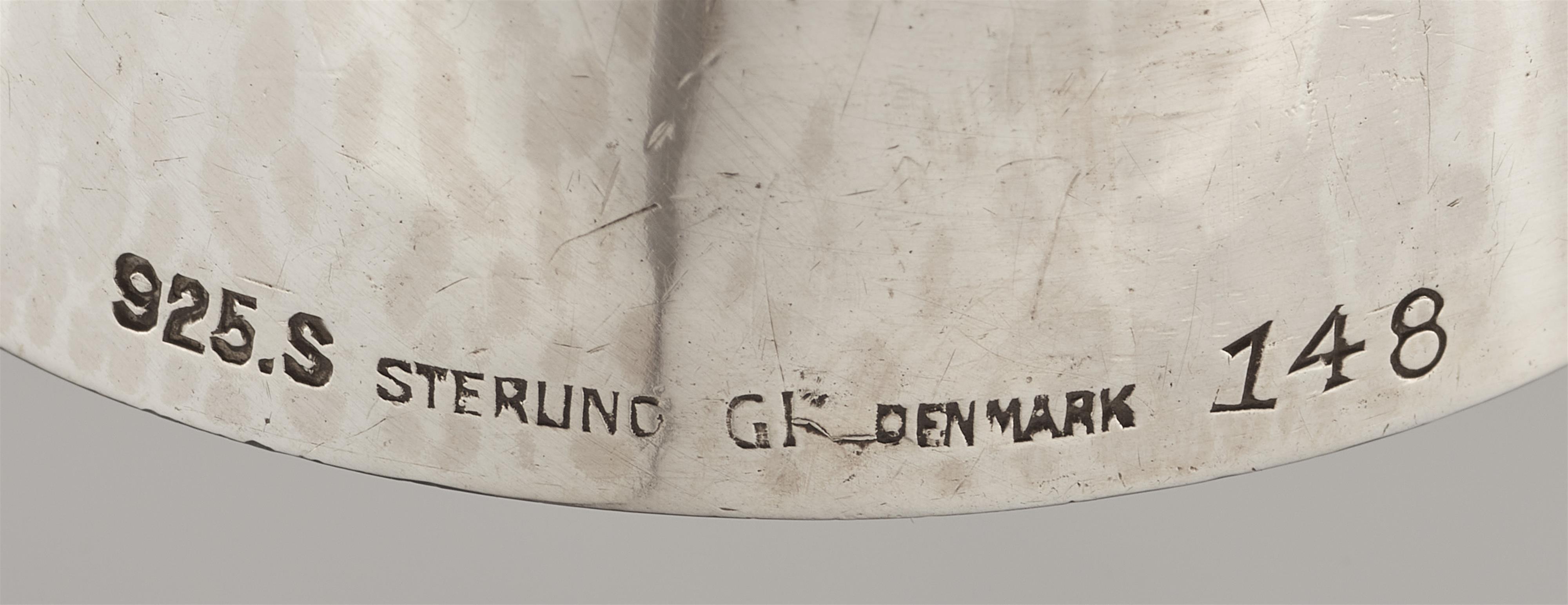 A Copenhagen silver table bell, no. 148 - image-2