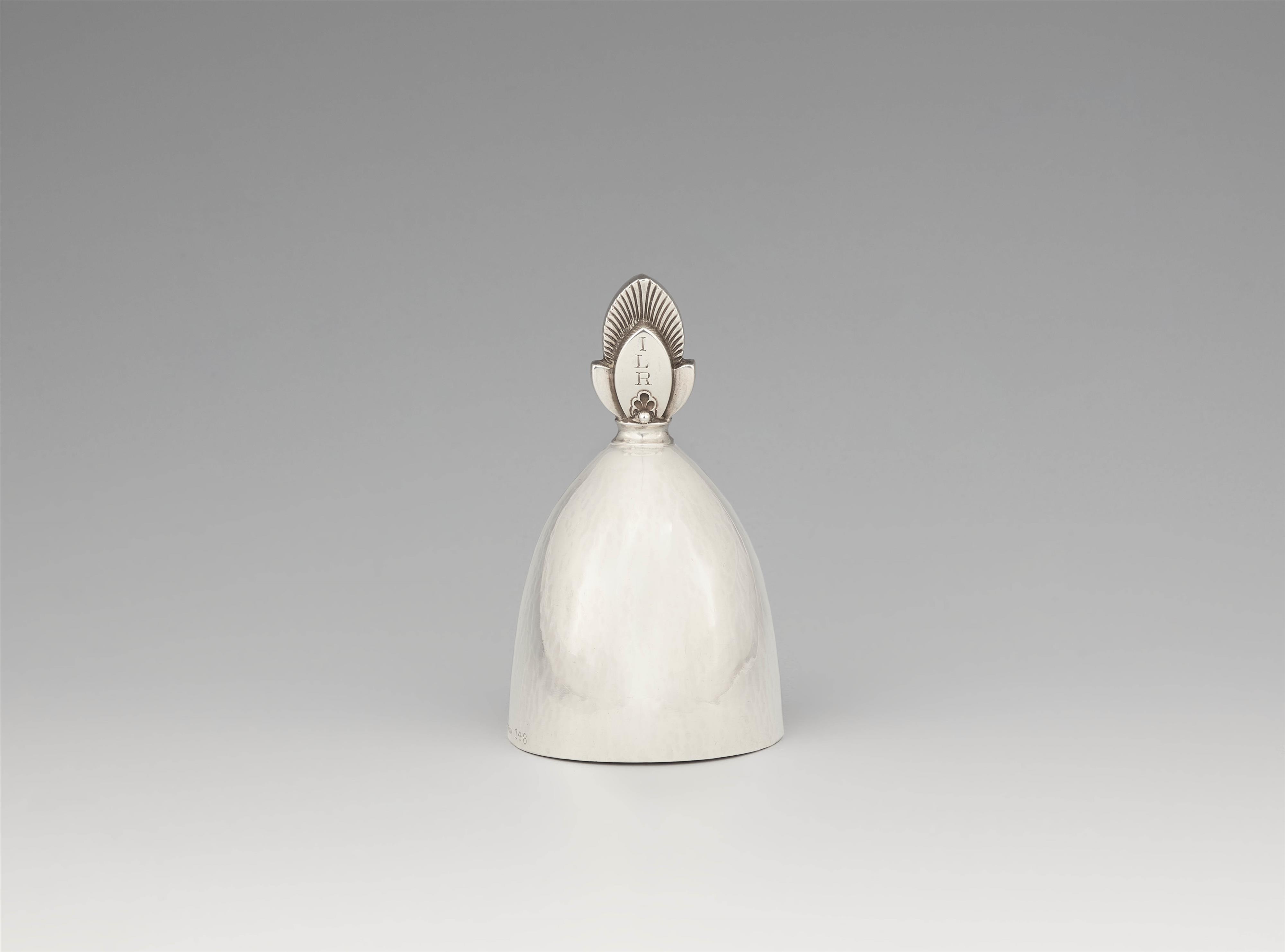 A Copenhagen silver table bell, no. 148 - image-1