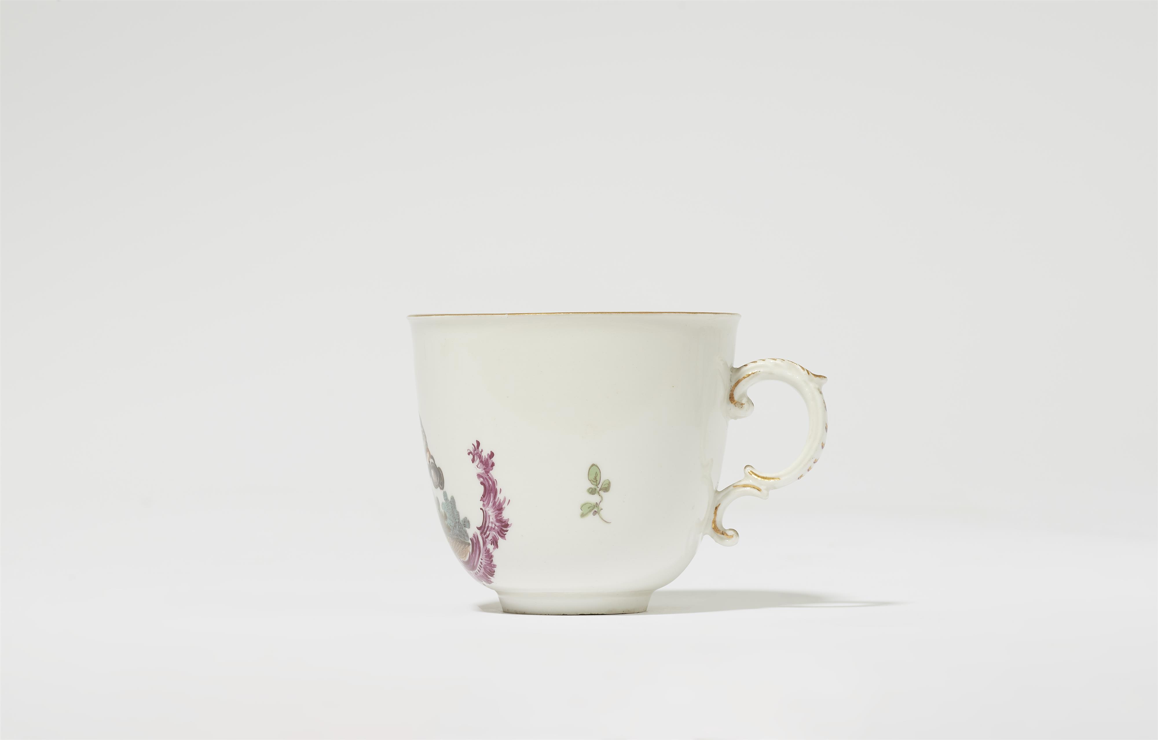 A Höchst porcelain tête à tête with motifs by Oettner - image-7
