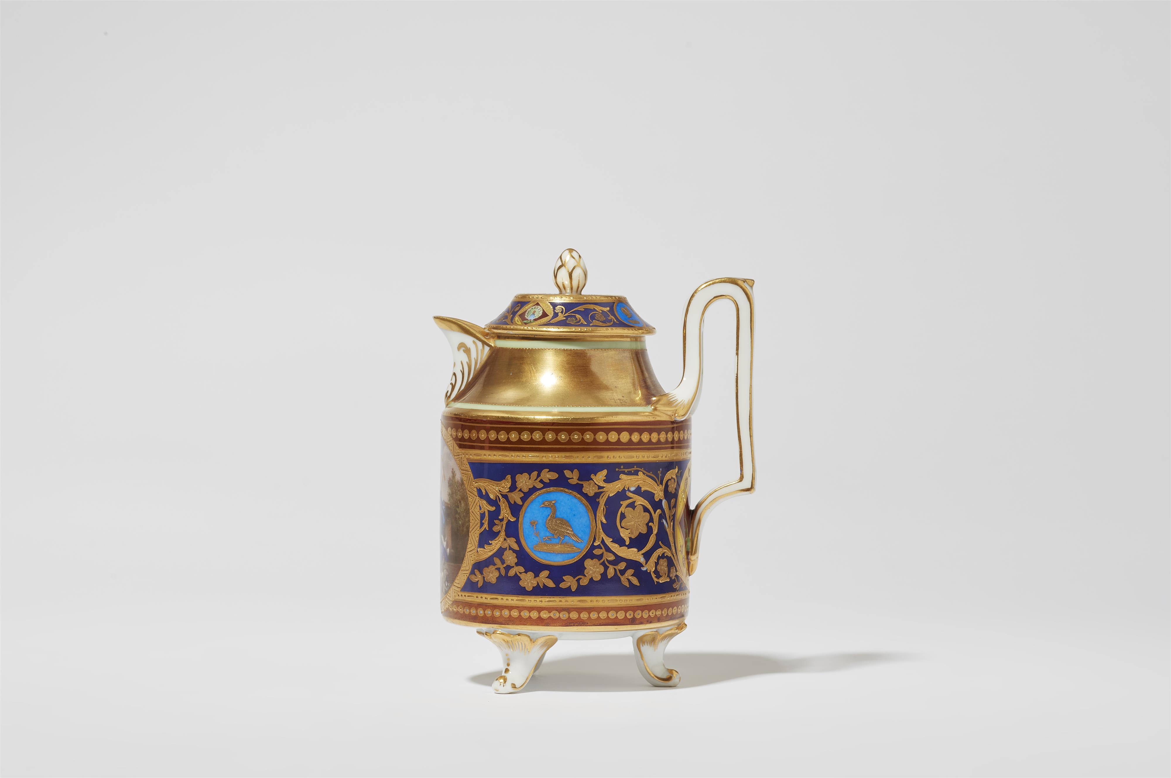 A Royal Vienna porcelain milk jug with a motif after Angelika Kauffmann - image-2