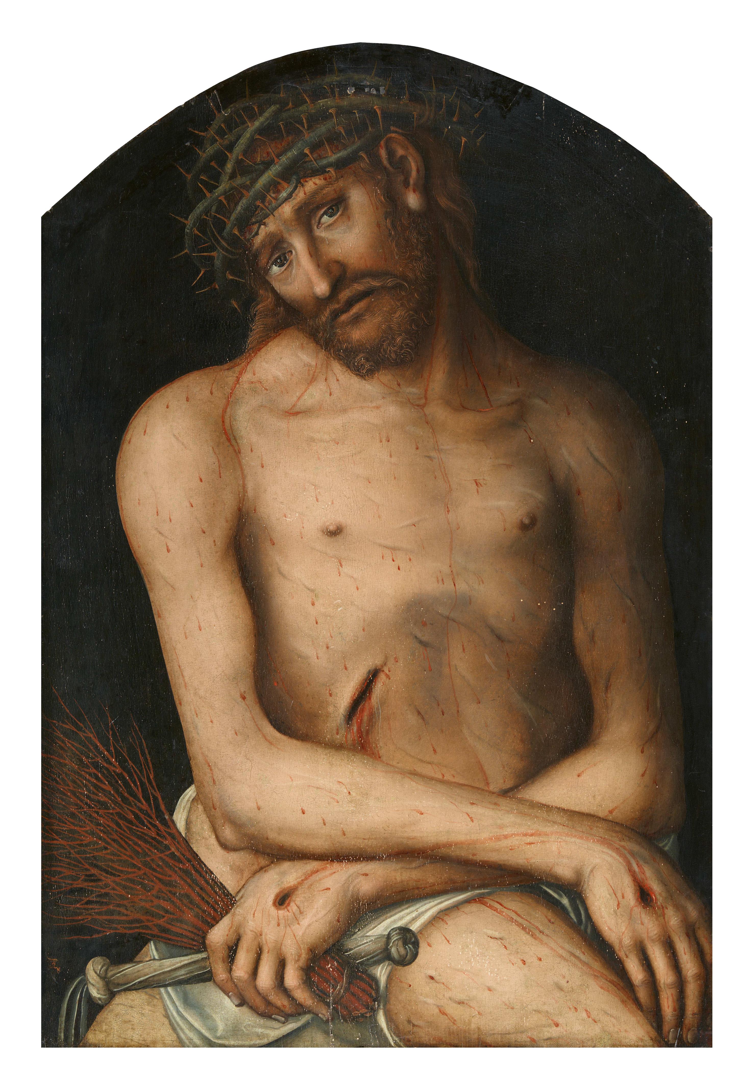 Lucas Cranach d. Ä. und Werkstatt - Christus als Schmerzensmann - image-1