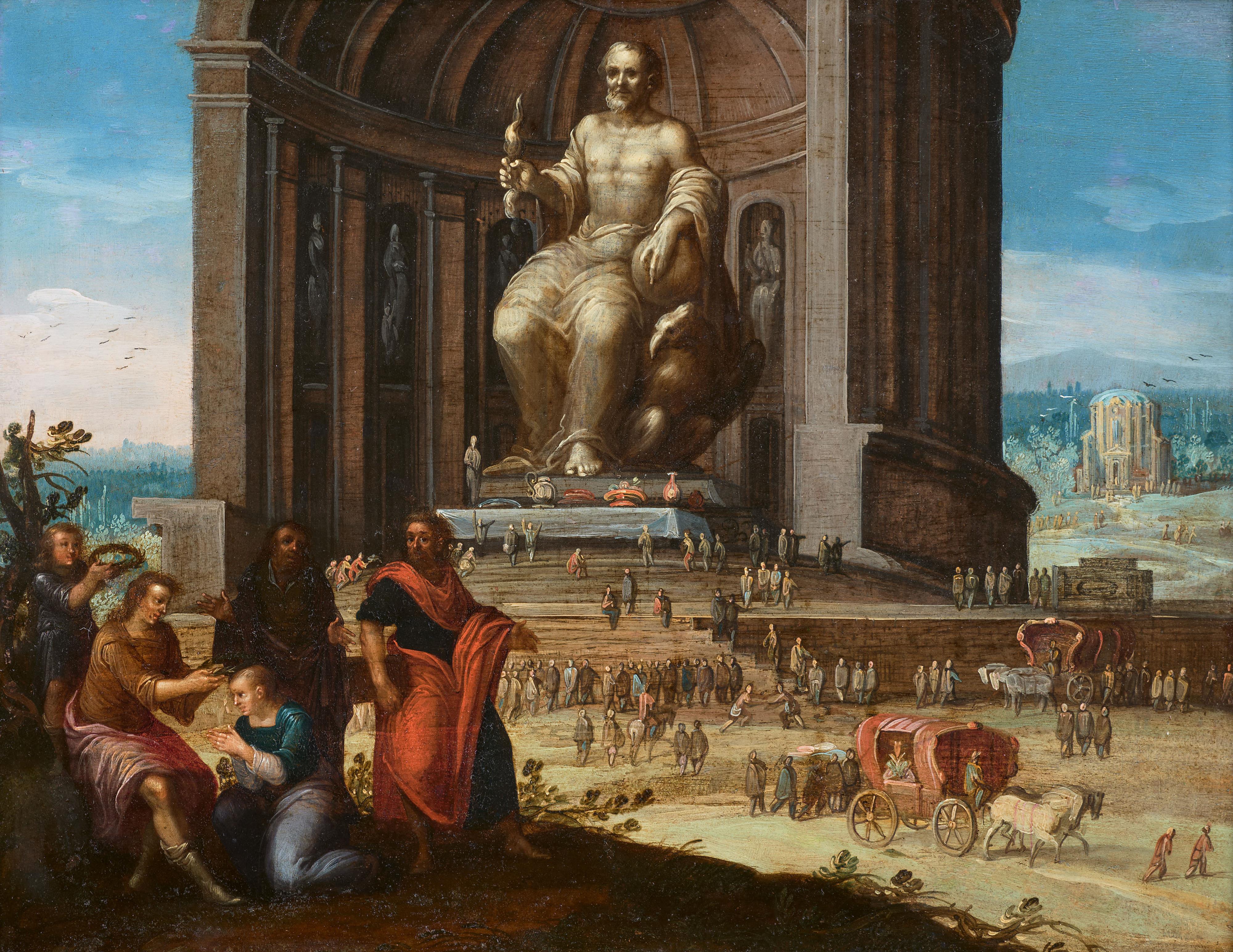 Willem van Nieulandt II. - Der Tempel des Zeus in Olympia - image-1