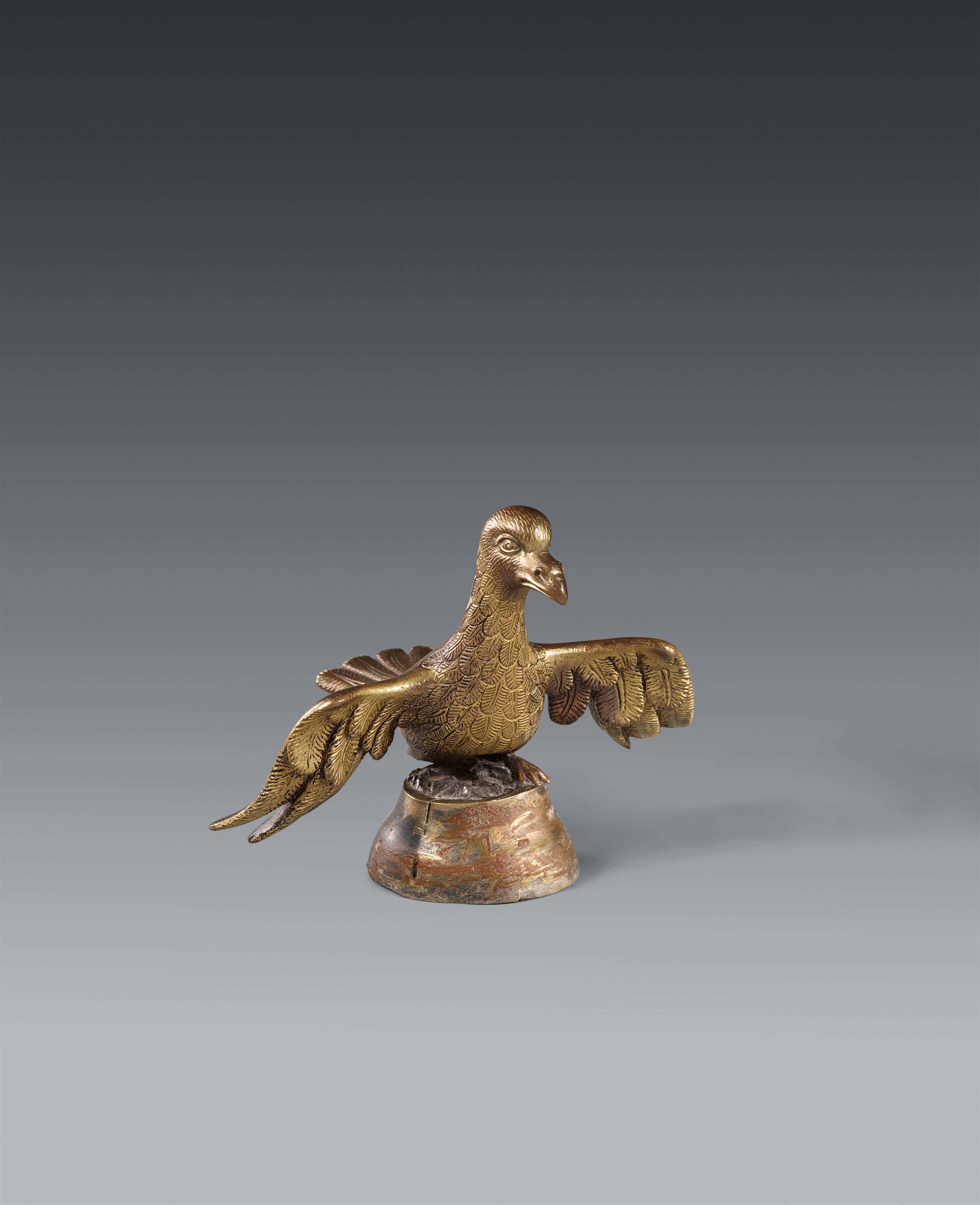Probably Maasland 14th/15th century - A bronze eagle, presumably Meuse region, 14th-15th century - image-1