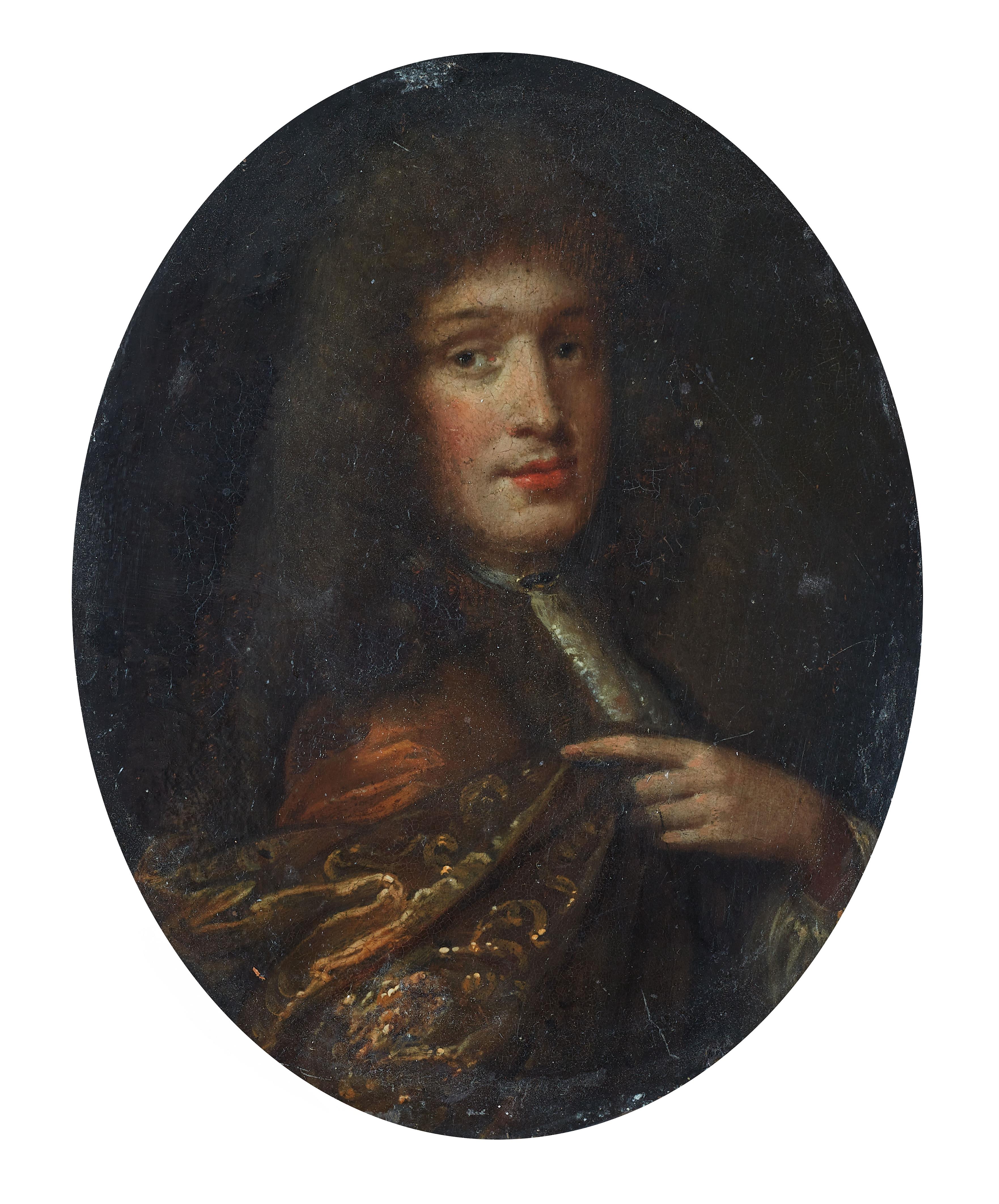 Flemish School circa 1680 - Portrait of a Young Man - image-1