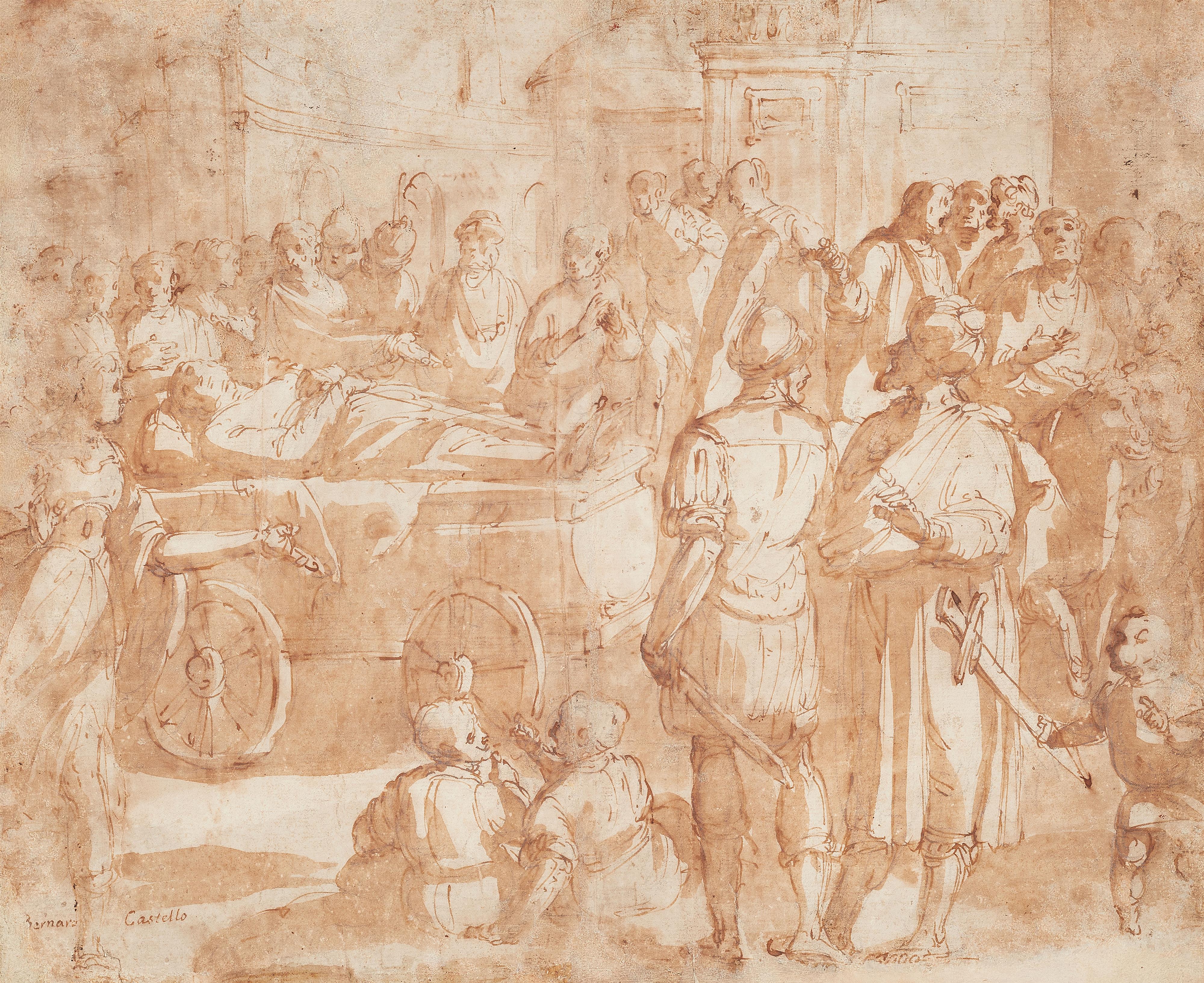 Bernardo Castello, attributed to - Historical Scene - image-1