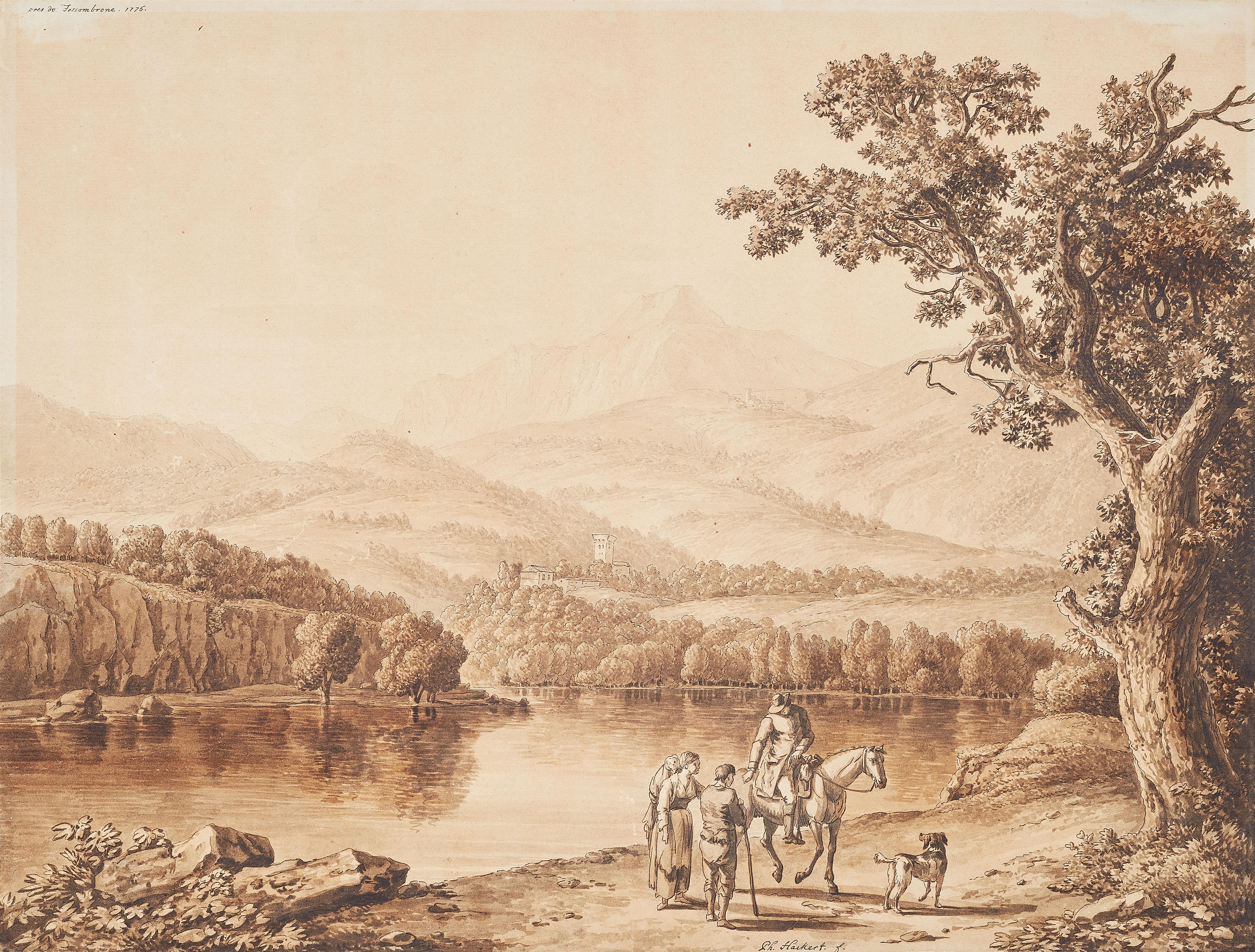 Jacob Philipp Hackert - Landscape near Fossombrone - image-1