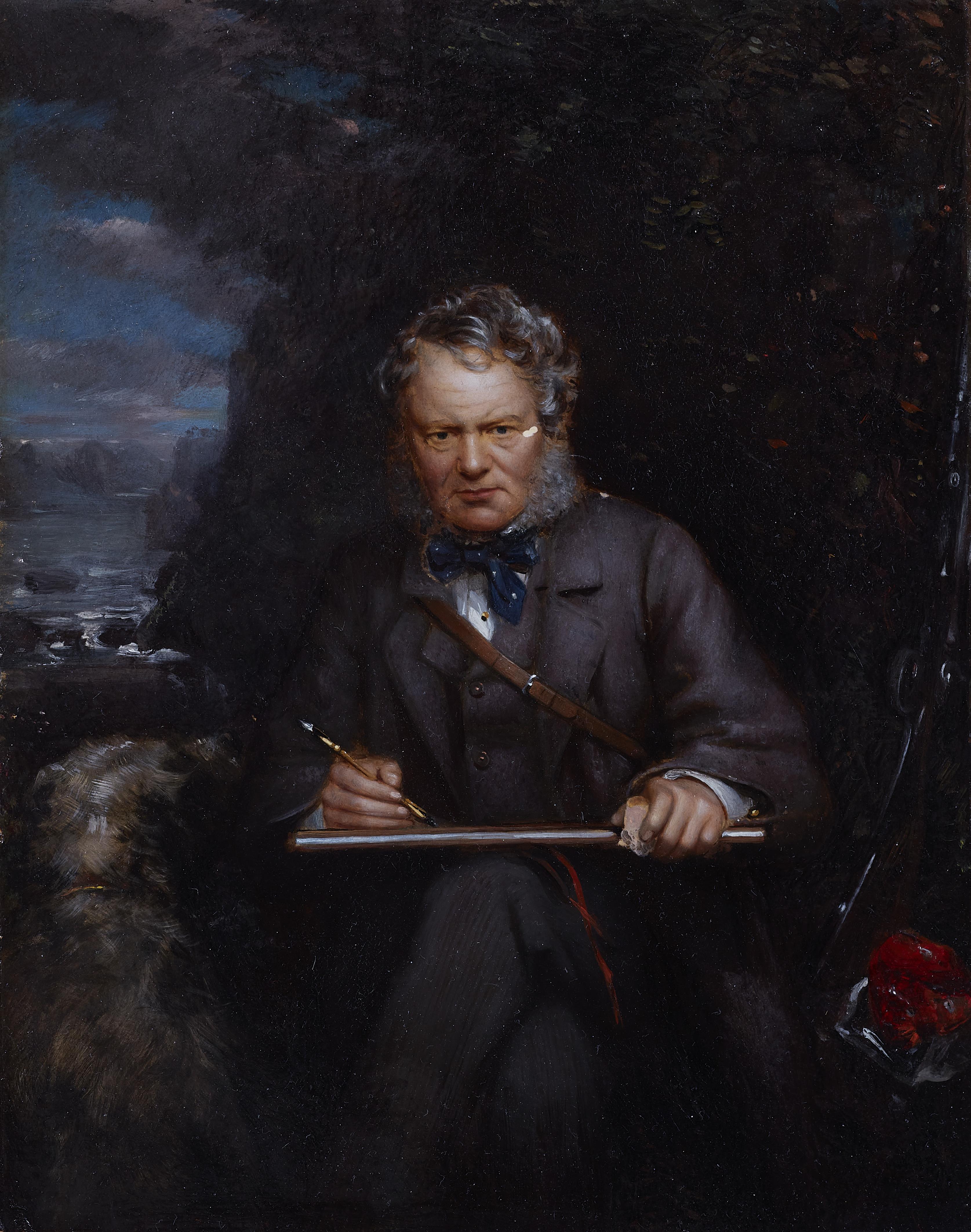 Unbekannter Künstler des späten 19. Jahrhunderts - Portrait Sir Edwin Landseer - image-1