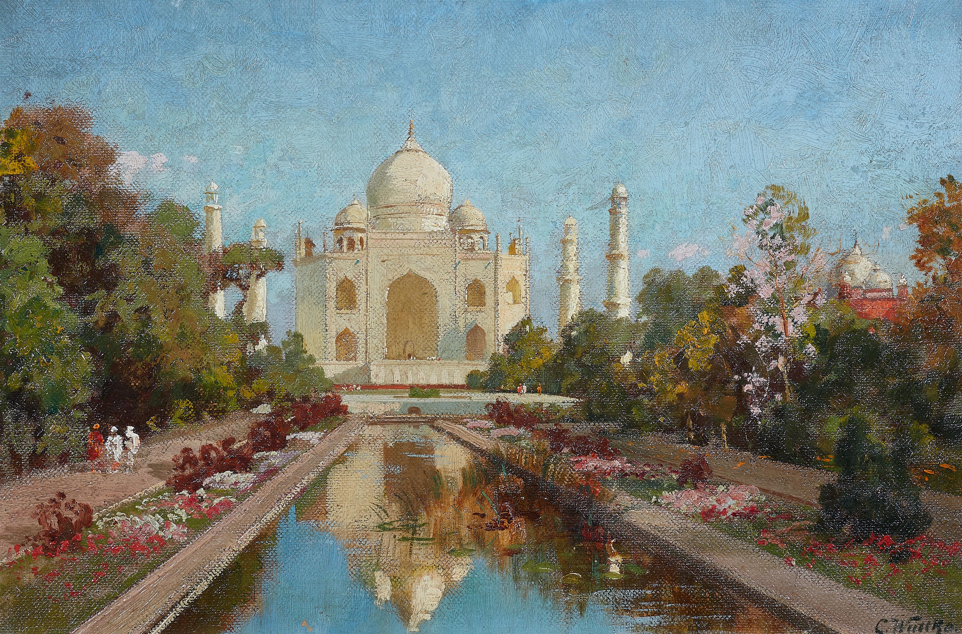 Carl Wuttke - View of the Taj Mahal - image-1