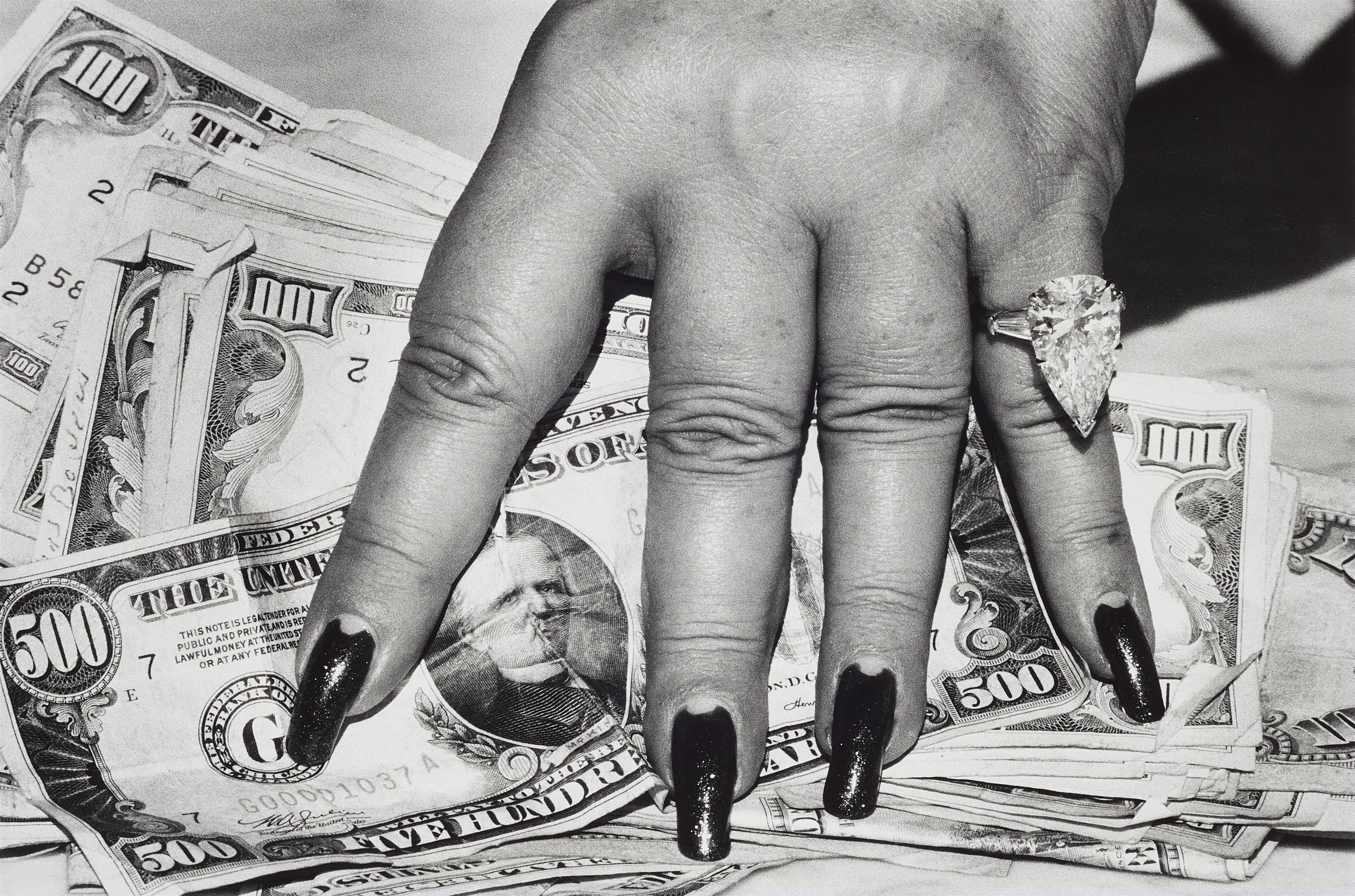 Helmut Newton - Fat Hand and Dollars, Monte Carlo - image-1