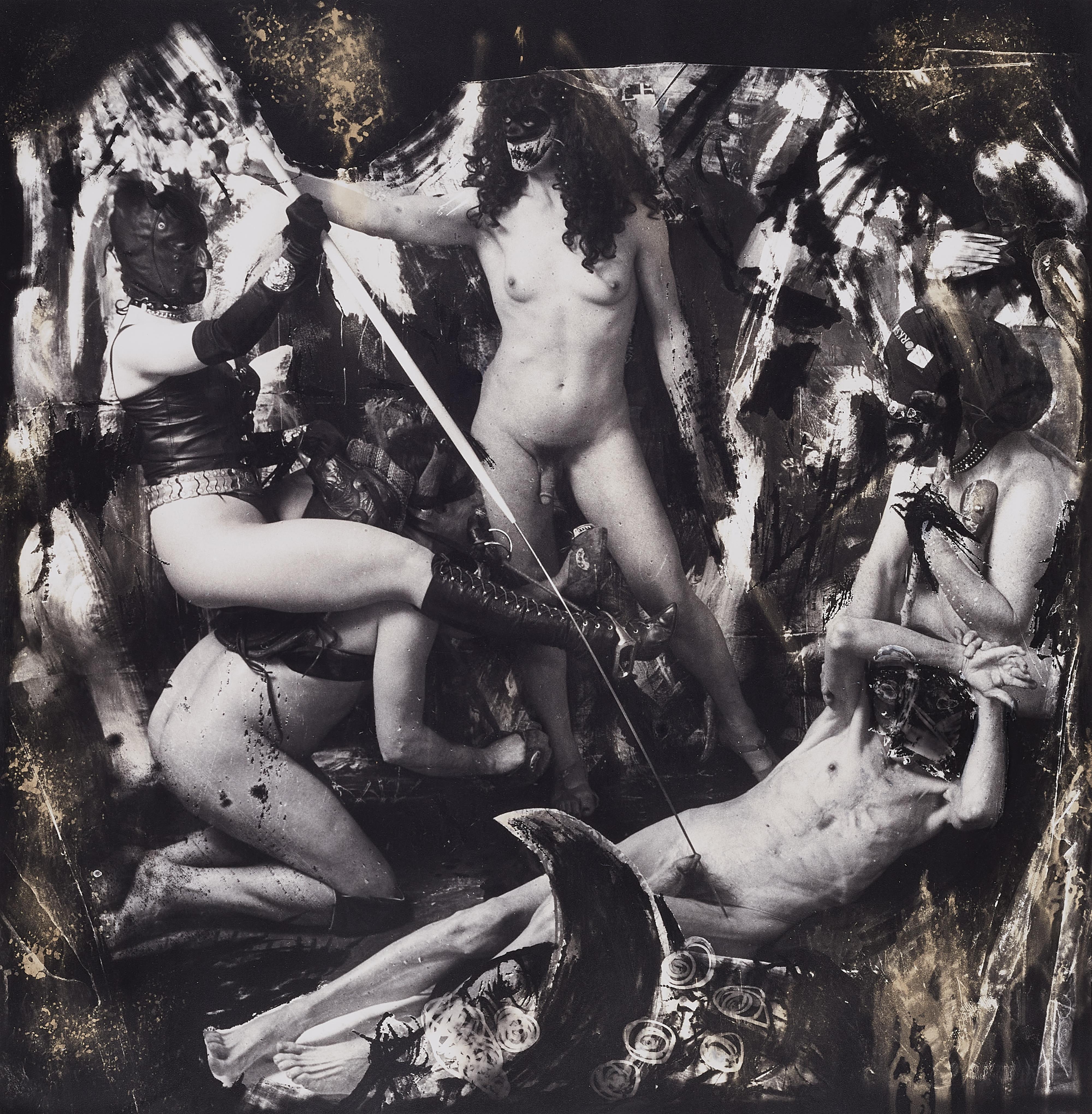 Joel-Peter Witkin - Apollonia and Dominetrix Creating Pain in the Art of the West, New York City - image-1