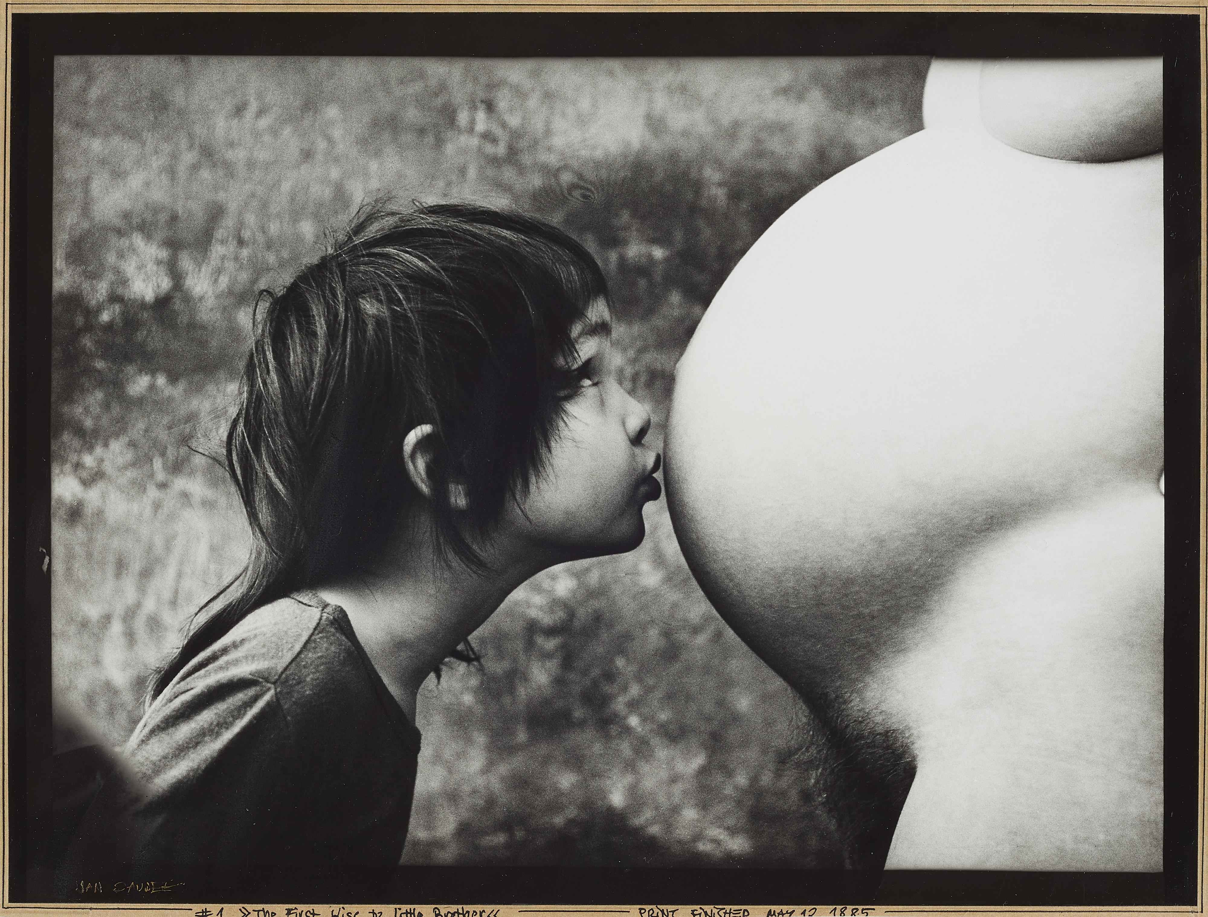 Jan Saudek - The First Kiss to Little Brother - image-1