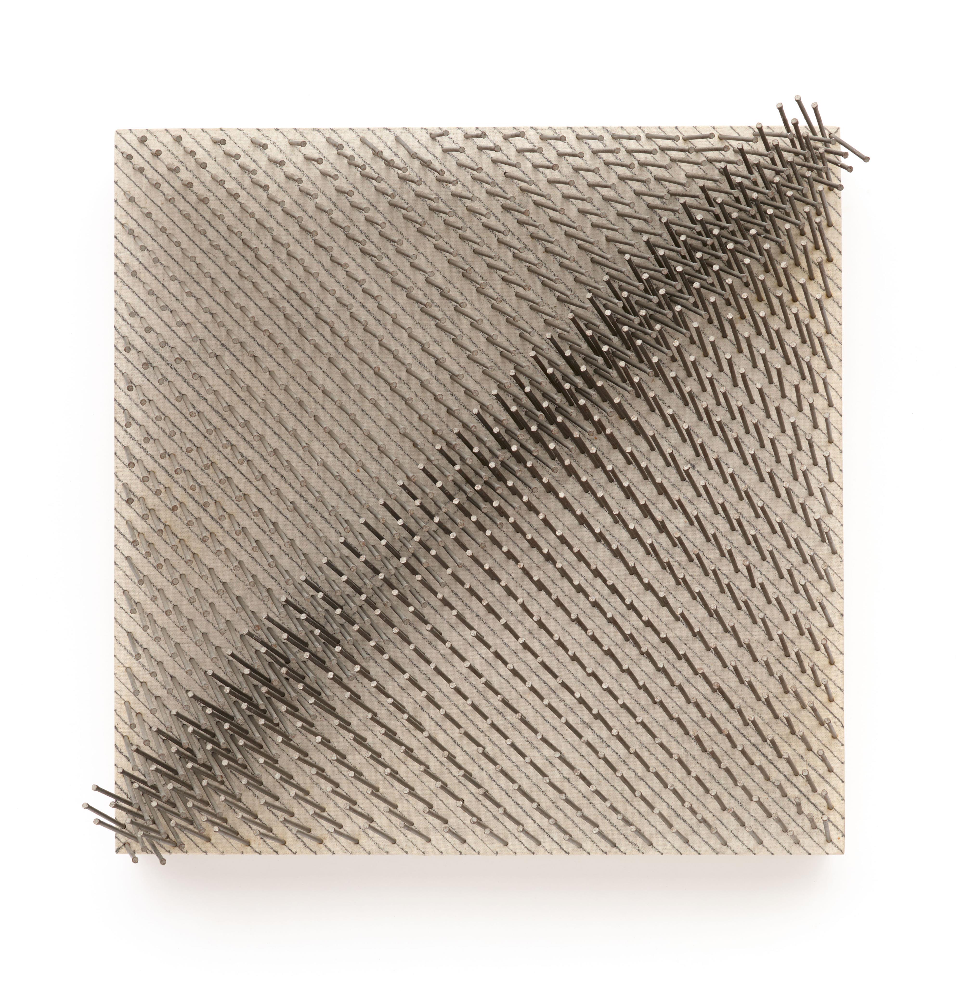 Günther Uecker - Diagonalstruktur (Parallelstrukturen No. 6) - image-1