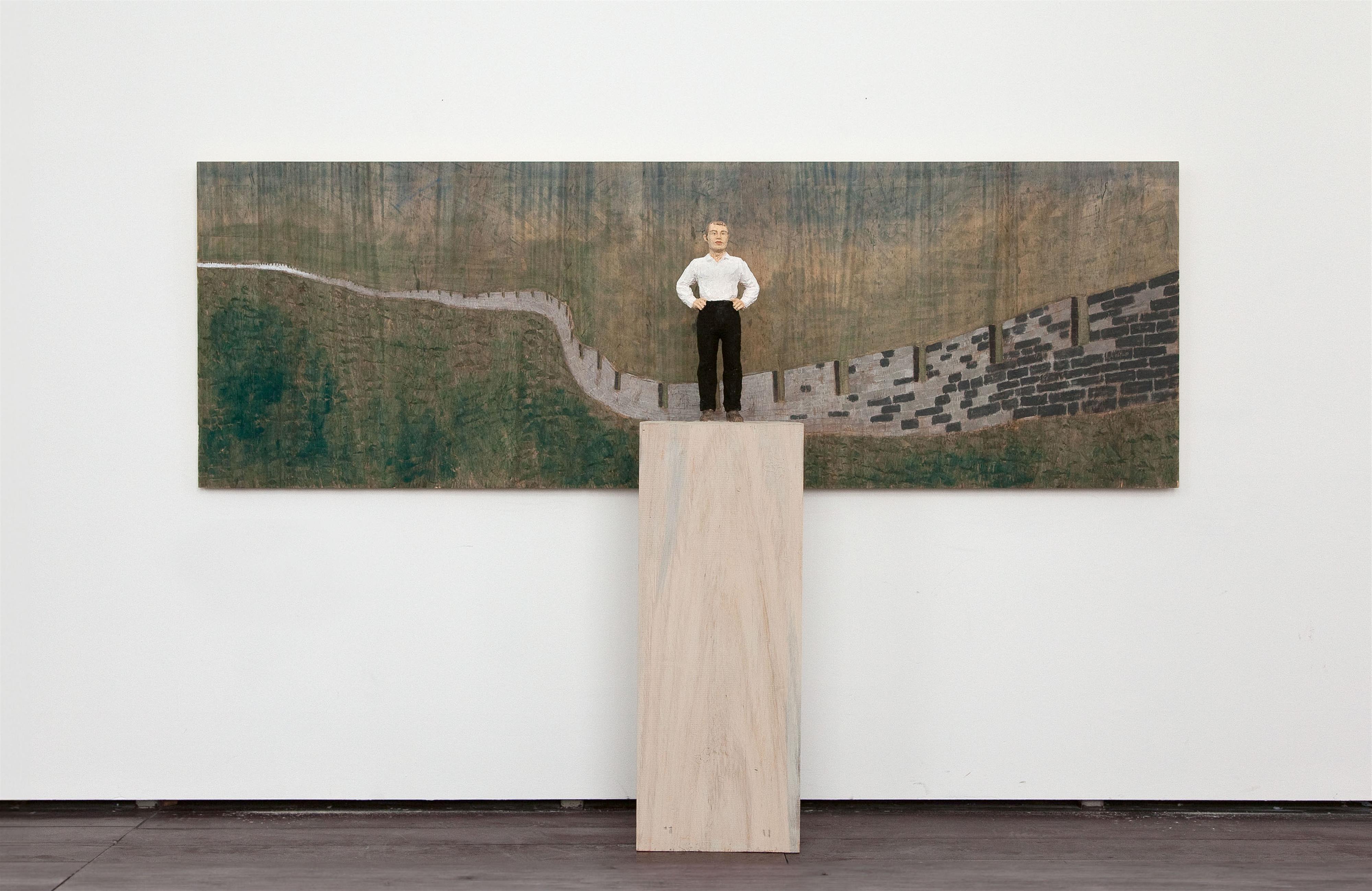 Stephan Balkenhol - Untitled (Chinese Wall) - image-1