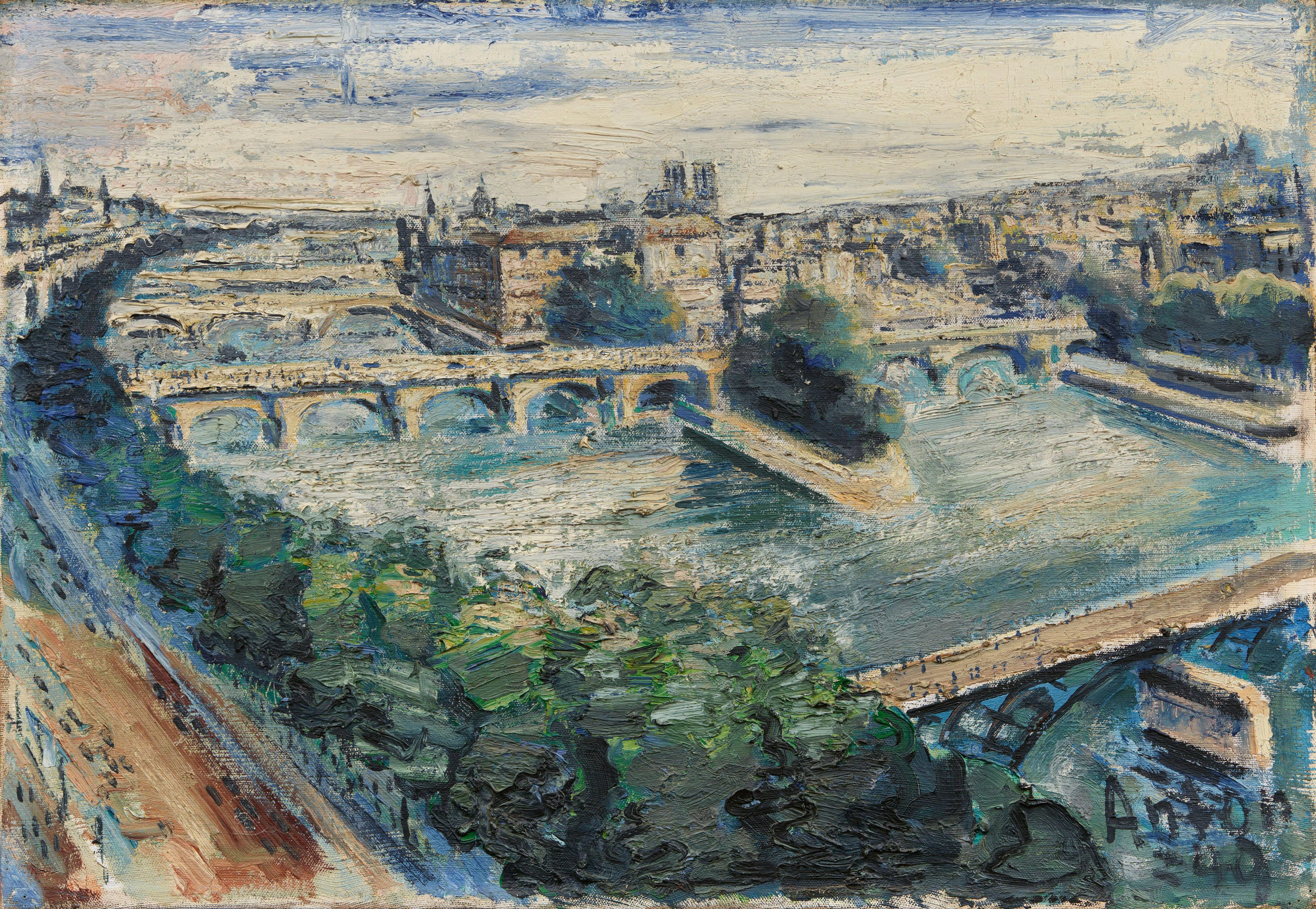 Anton Räderscheidt - Ansicht von Paris - image-1