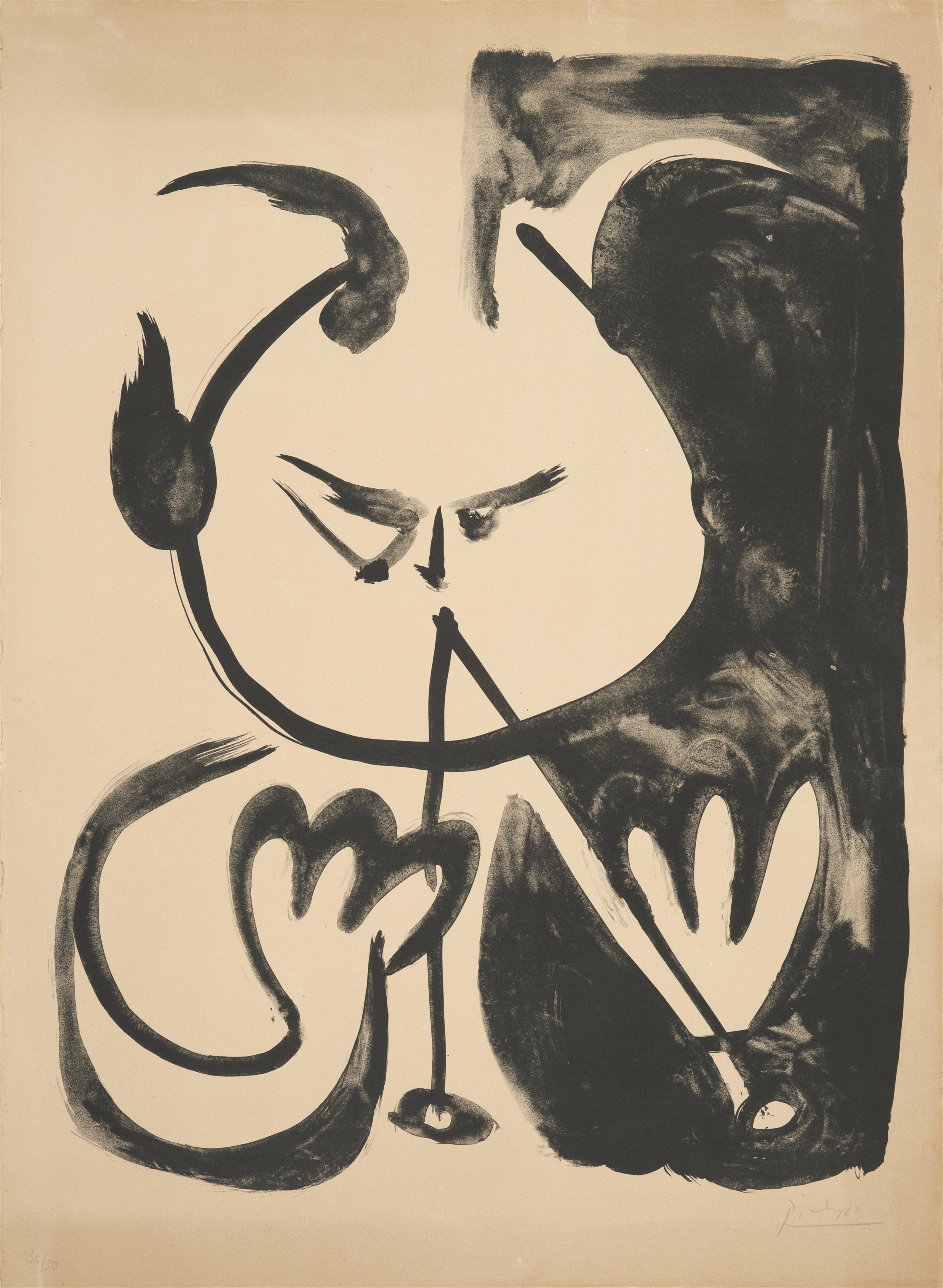 Pablo Picasso - Faune Musicien No. 5 - image-1
