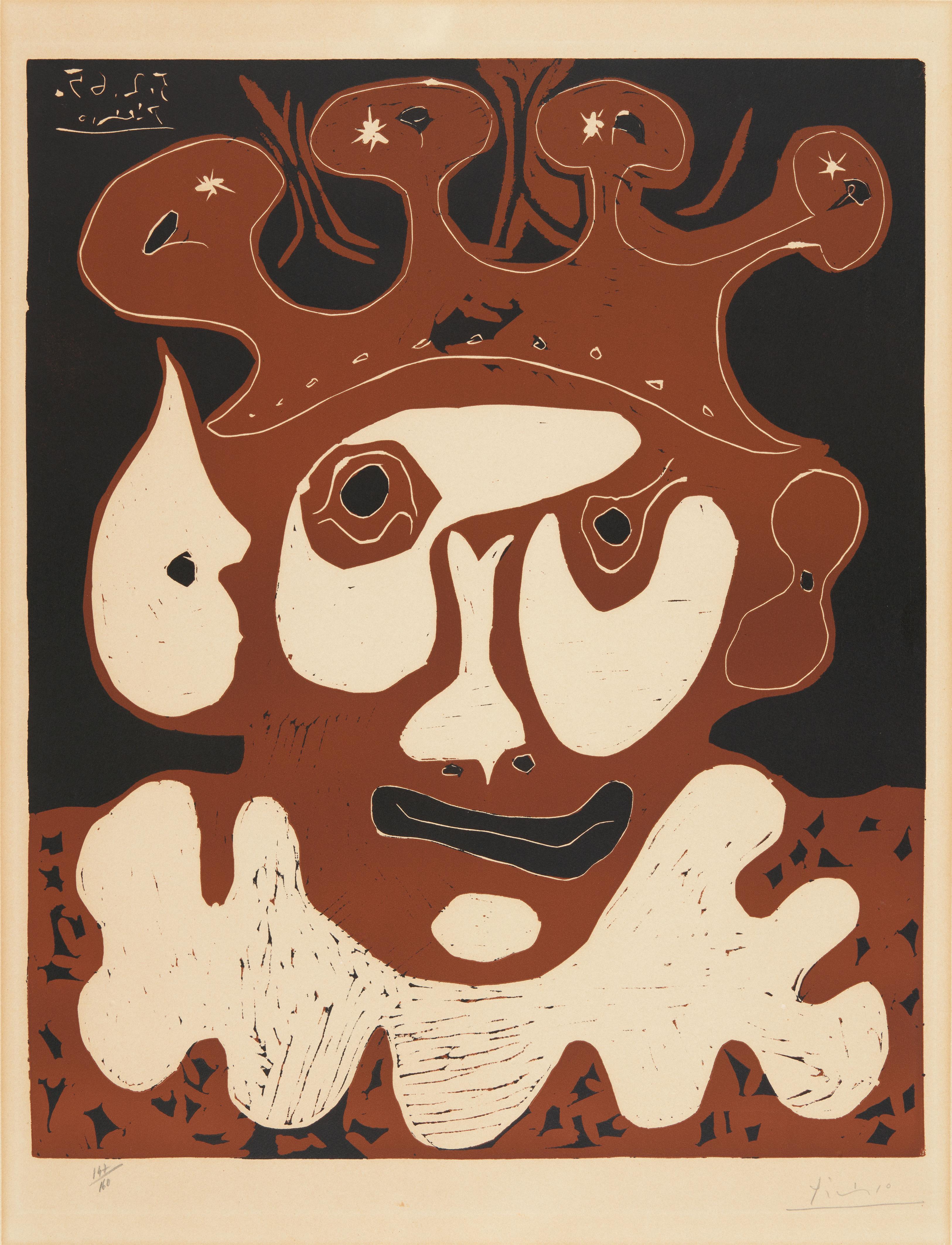 Pablo Picasso - Tête de Bouffon, Carnaval - image-1