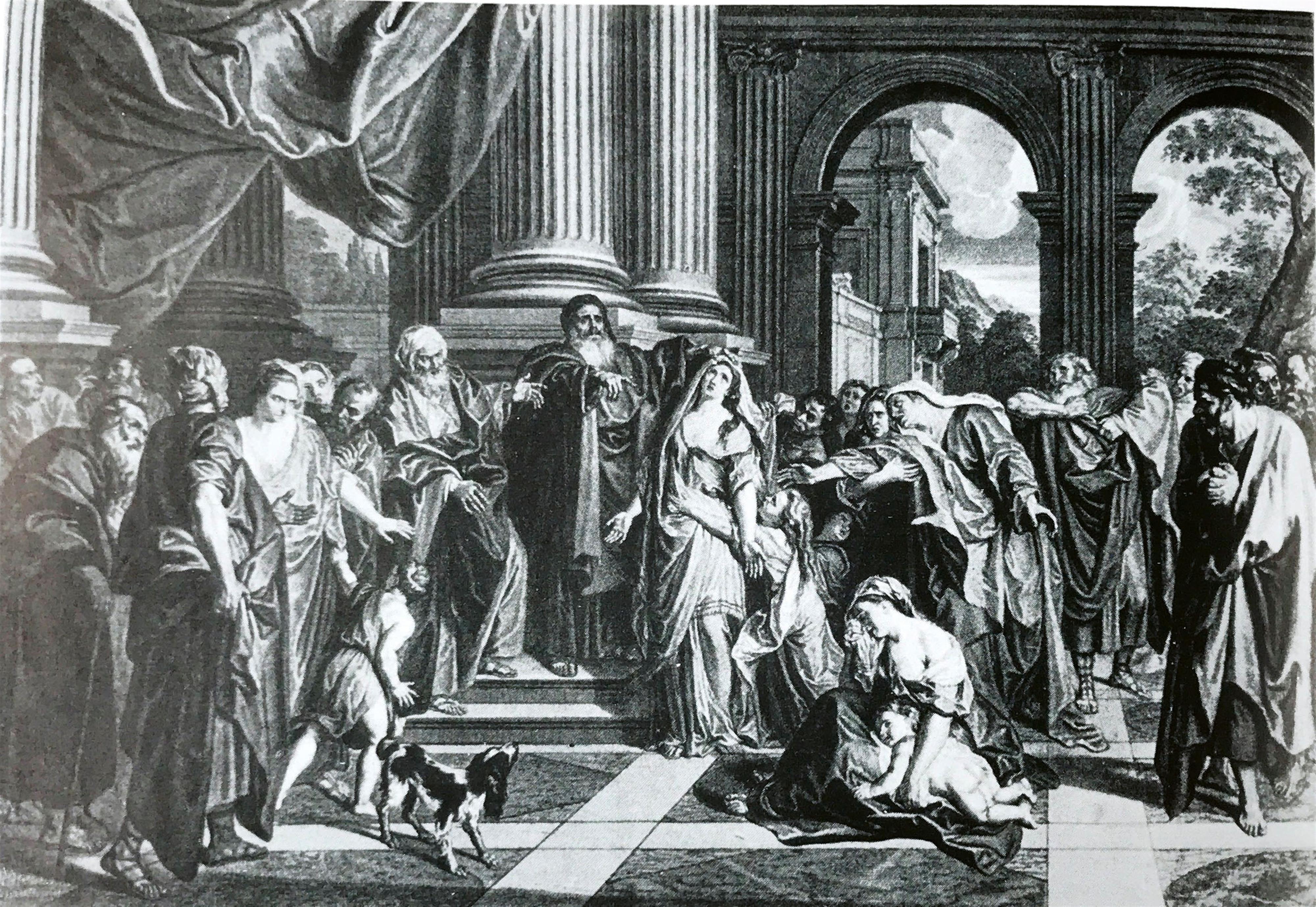 Die Verurteilung der Susanna
Johann Peter Abesch, Sursee, um 1721. - image-2