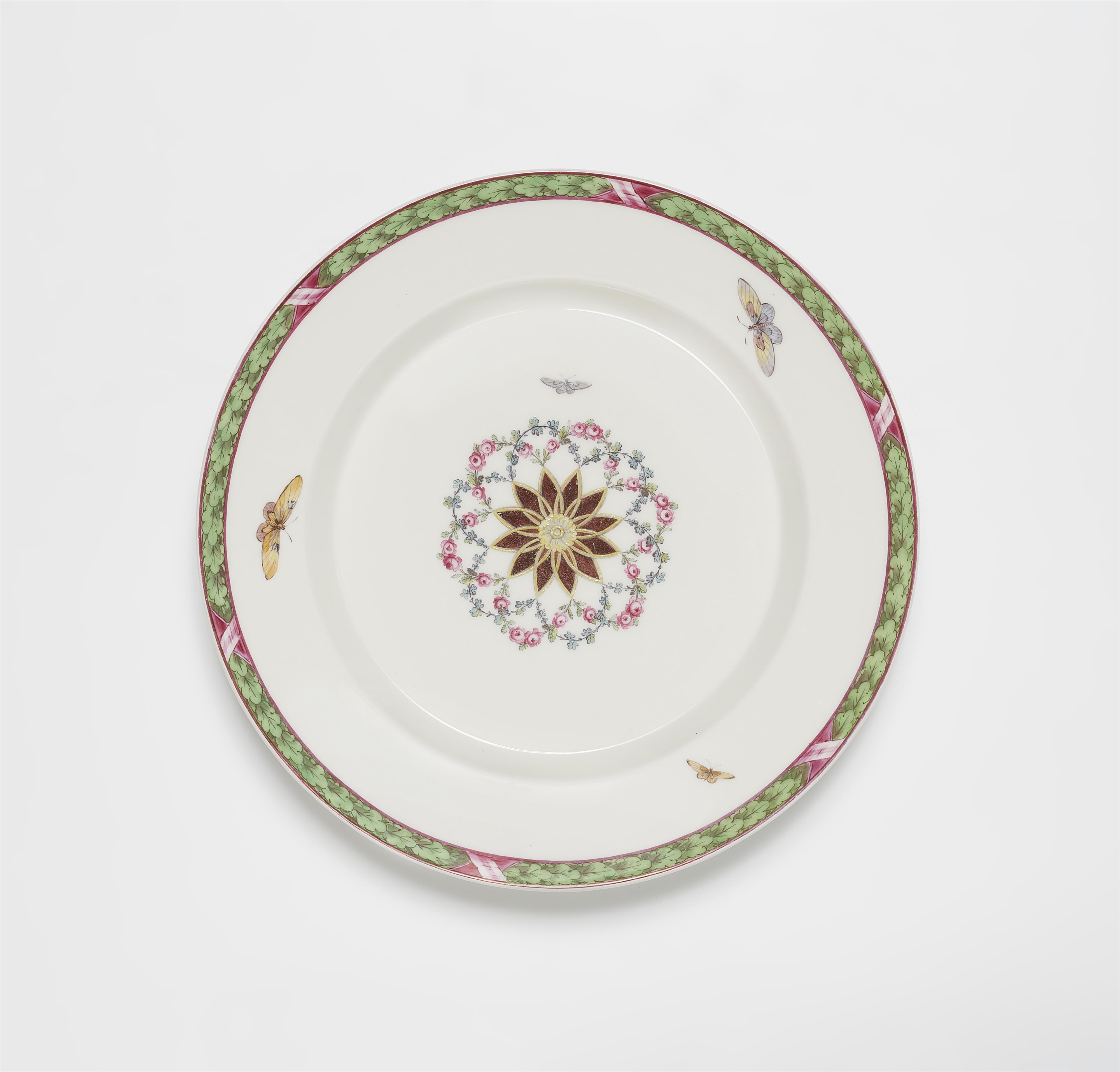 A dinner plate from the service for Crown Prince Friedrich Wilhelm - image-1