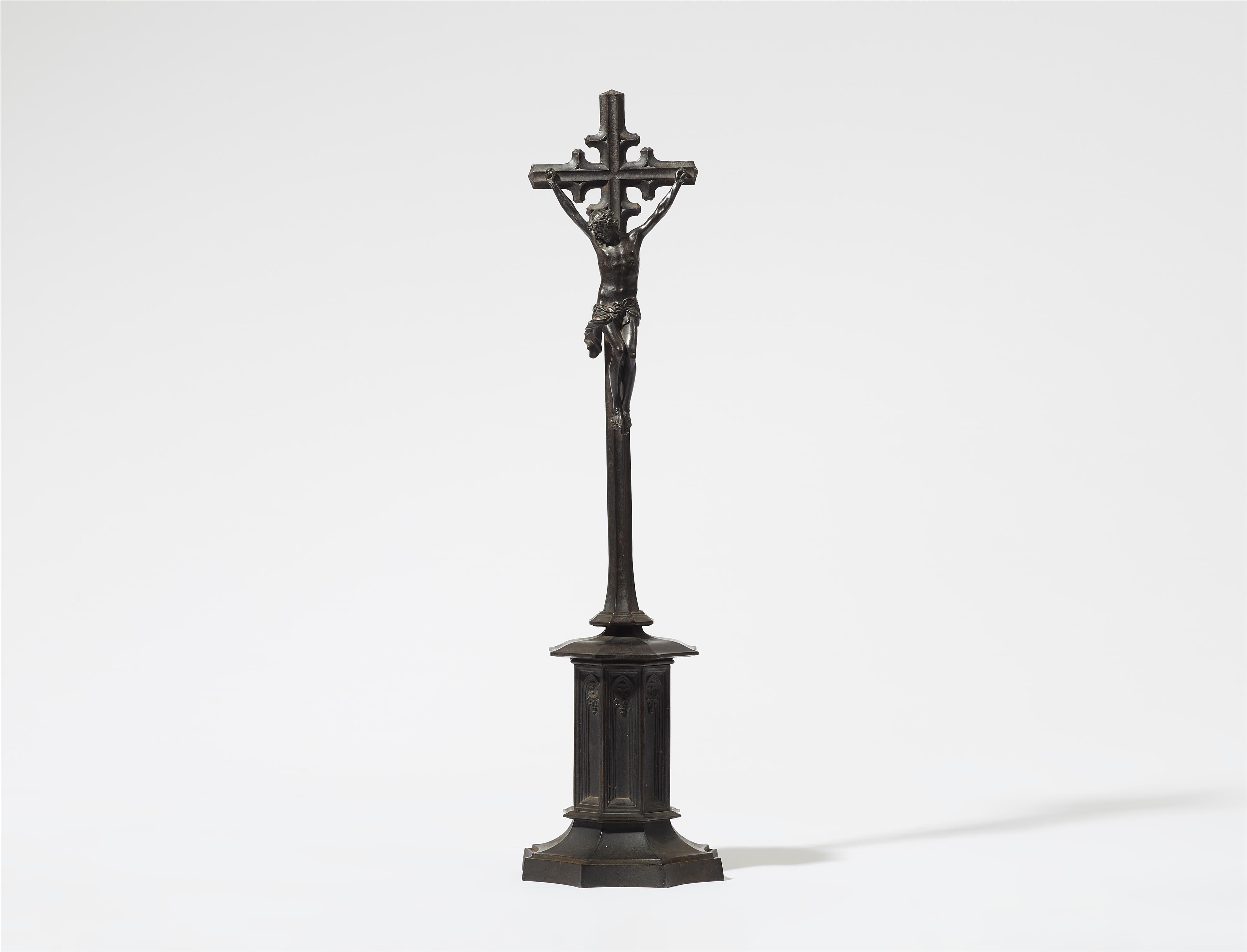 A cast iron crucifix - image-1