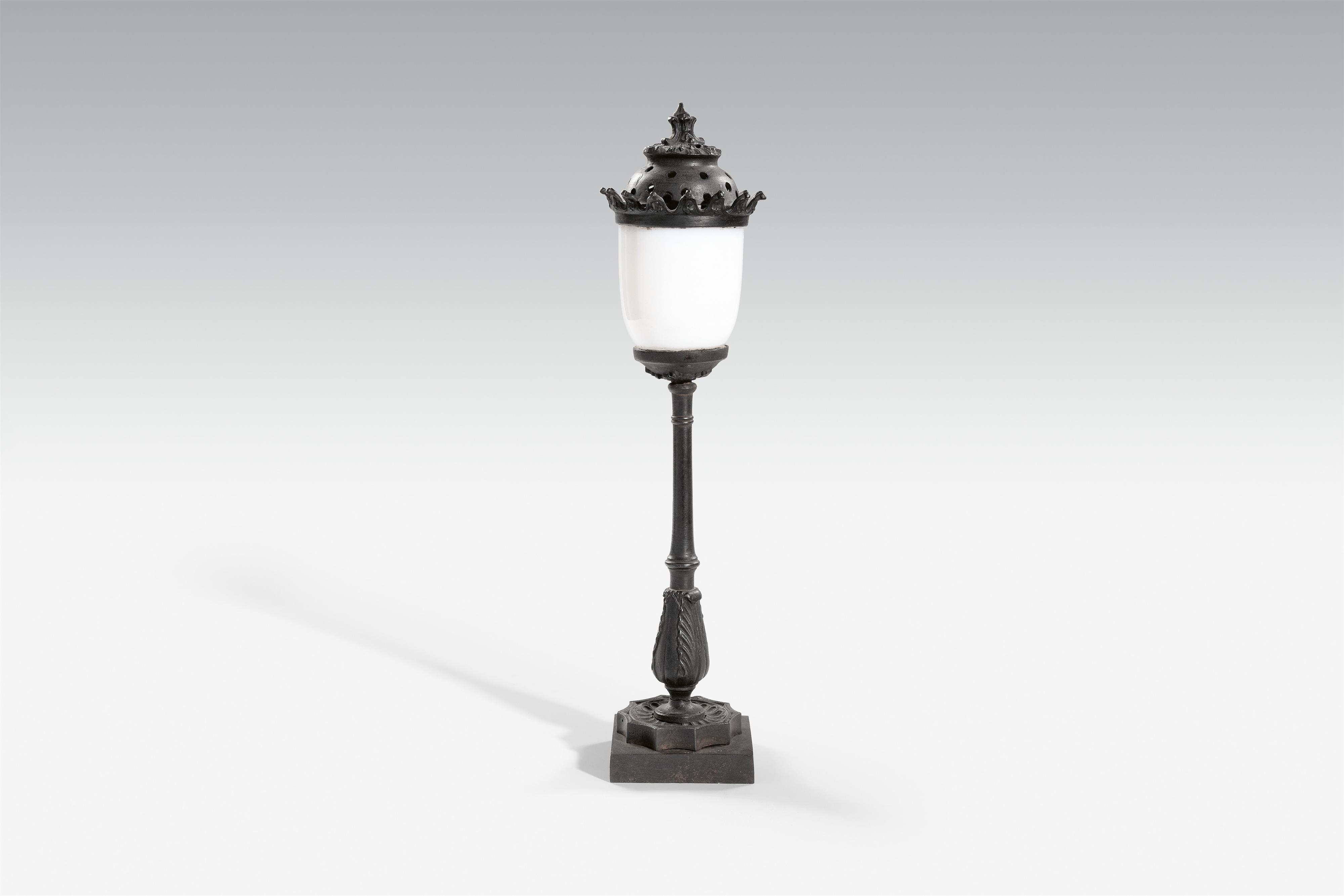 A cast iron lamp formed as a streetlight - image-1