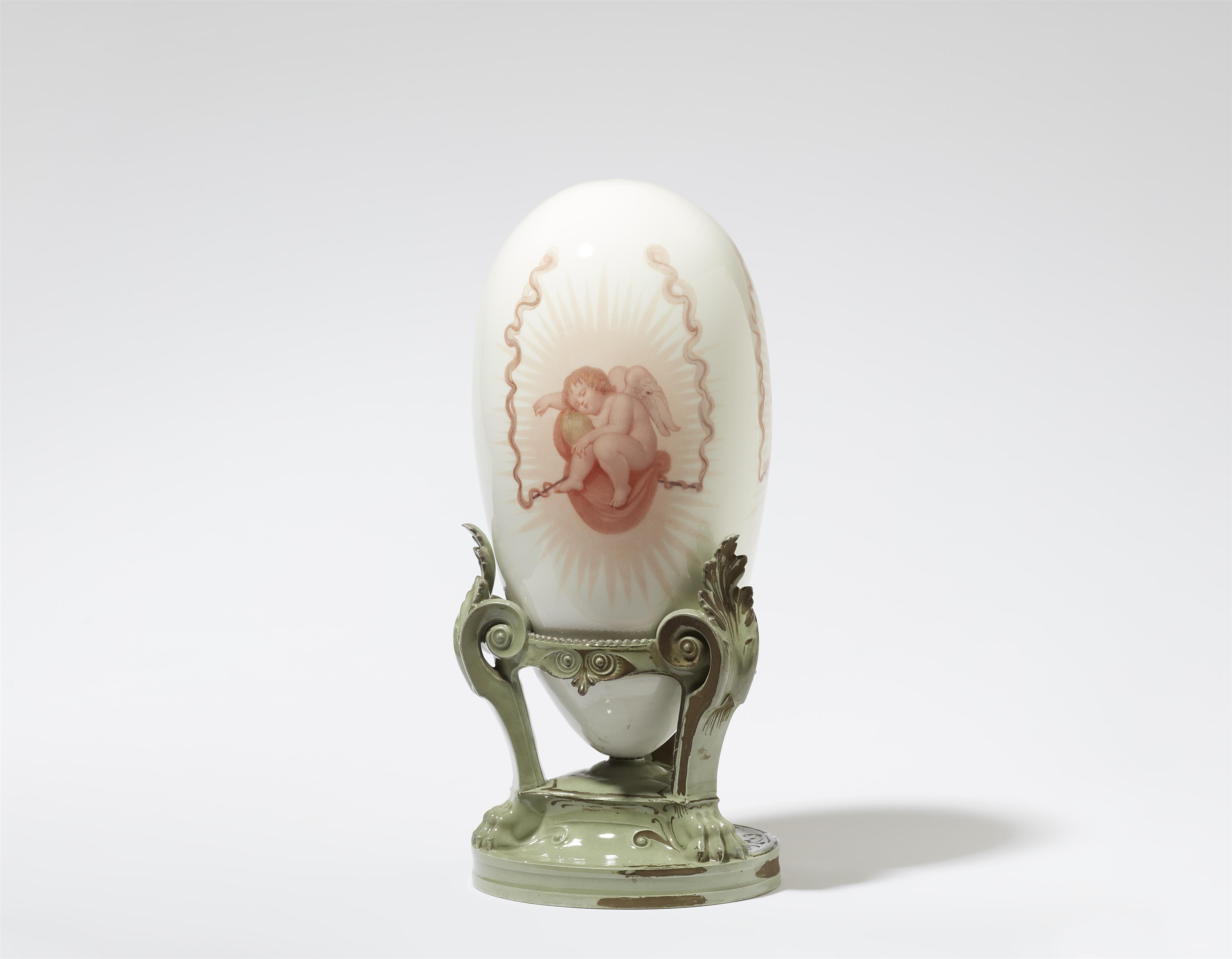 A decorative Sèvres porcelain egg - image-2