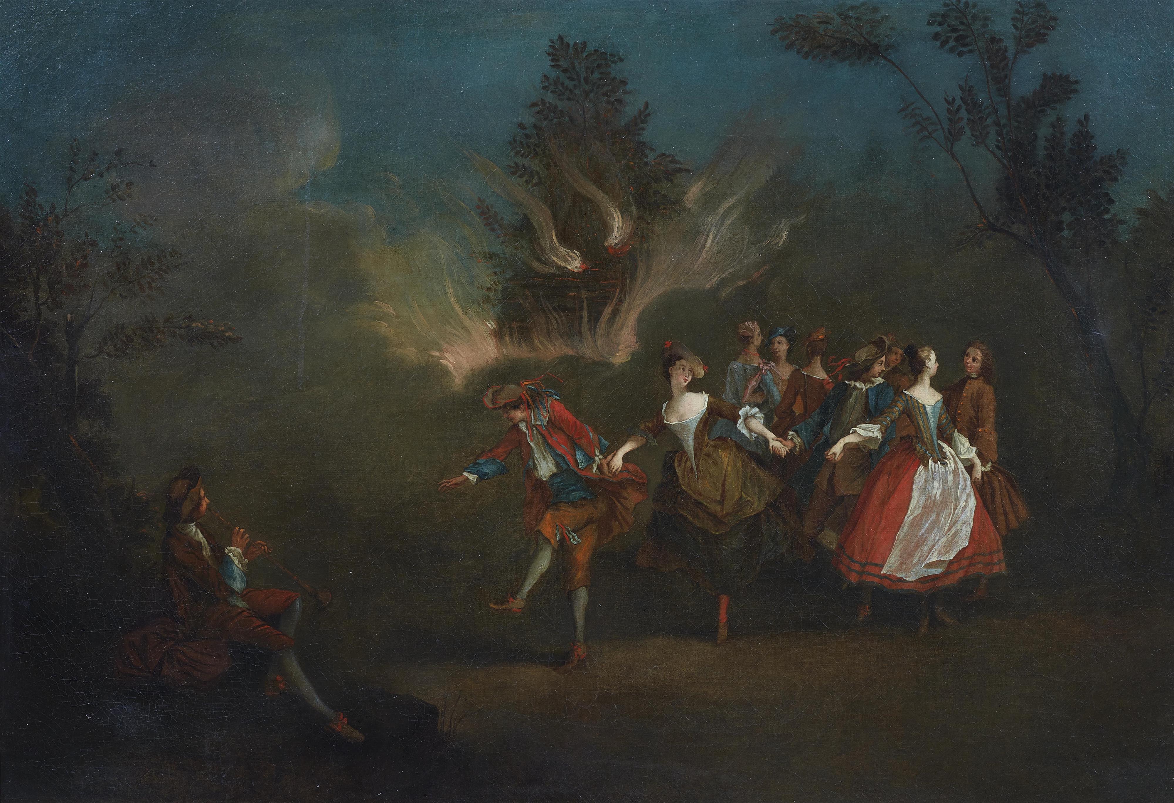 Nicolas Lancret - Allegory of the fire - image-1