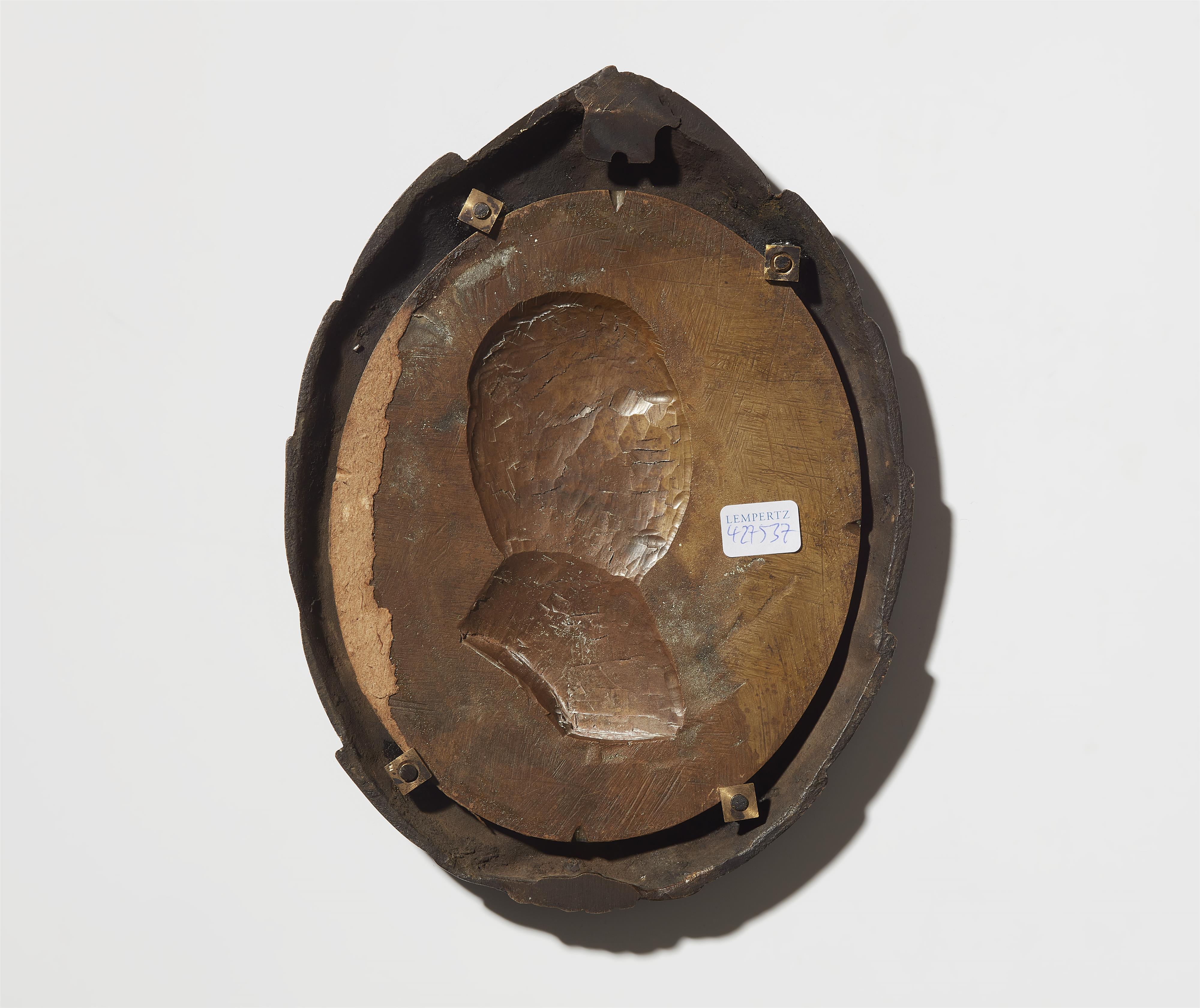 A bronze plaque with a portrait of Prince Heinrich - image-2