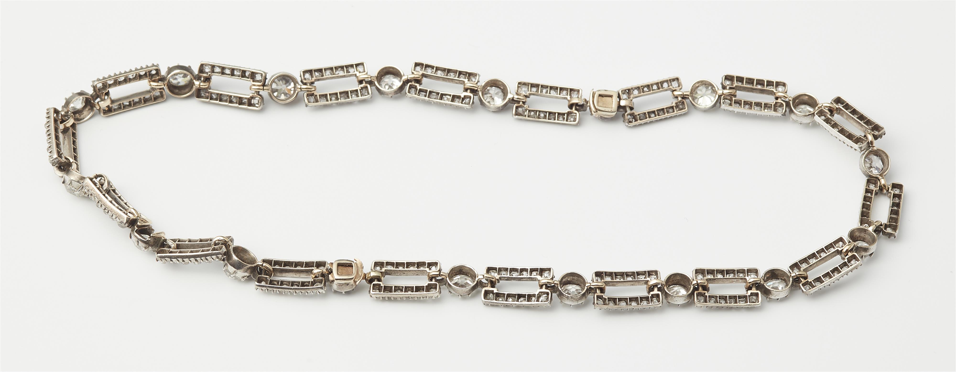 Collier/Paar Armbänder mit Diamanten - image-3