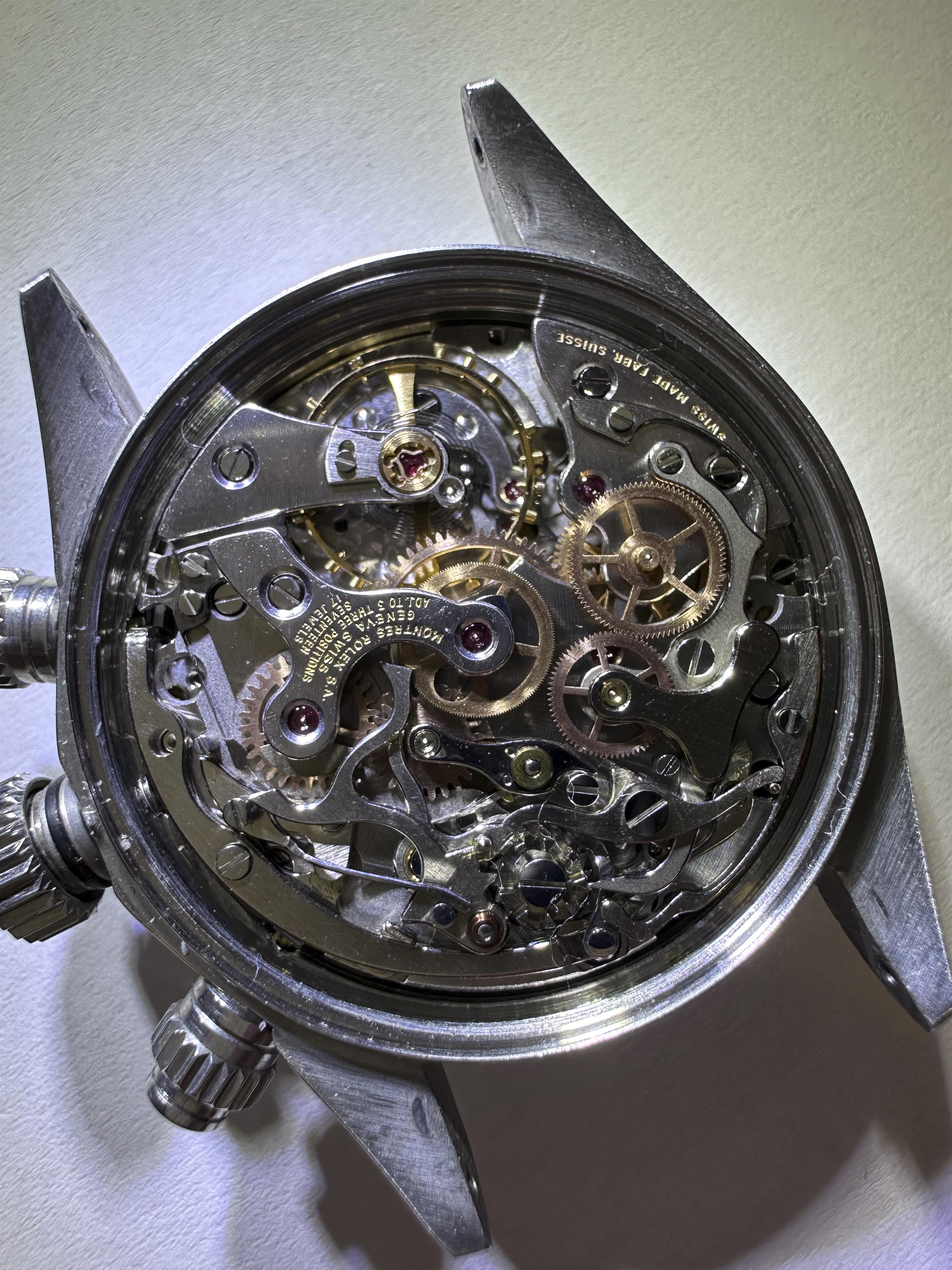 A stainless steel Rolex Cosmograph "Daytona" ref. 6265 gentleman´s wristwatch. - image-2