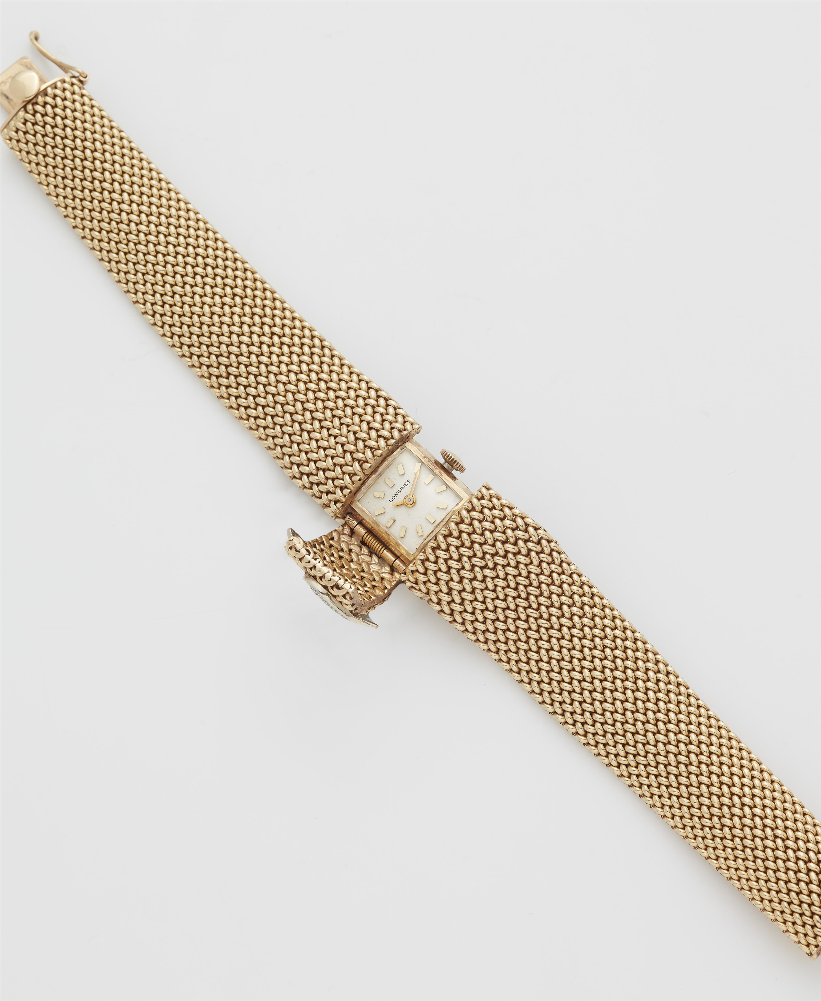 Armband mit verborgener Longines Damenuhr - image-2