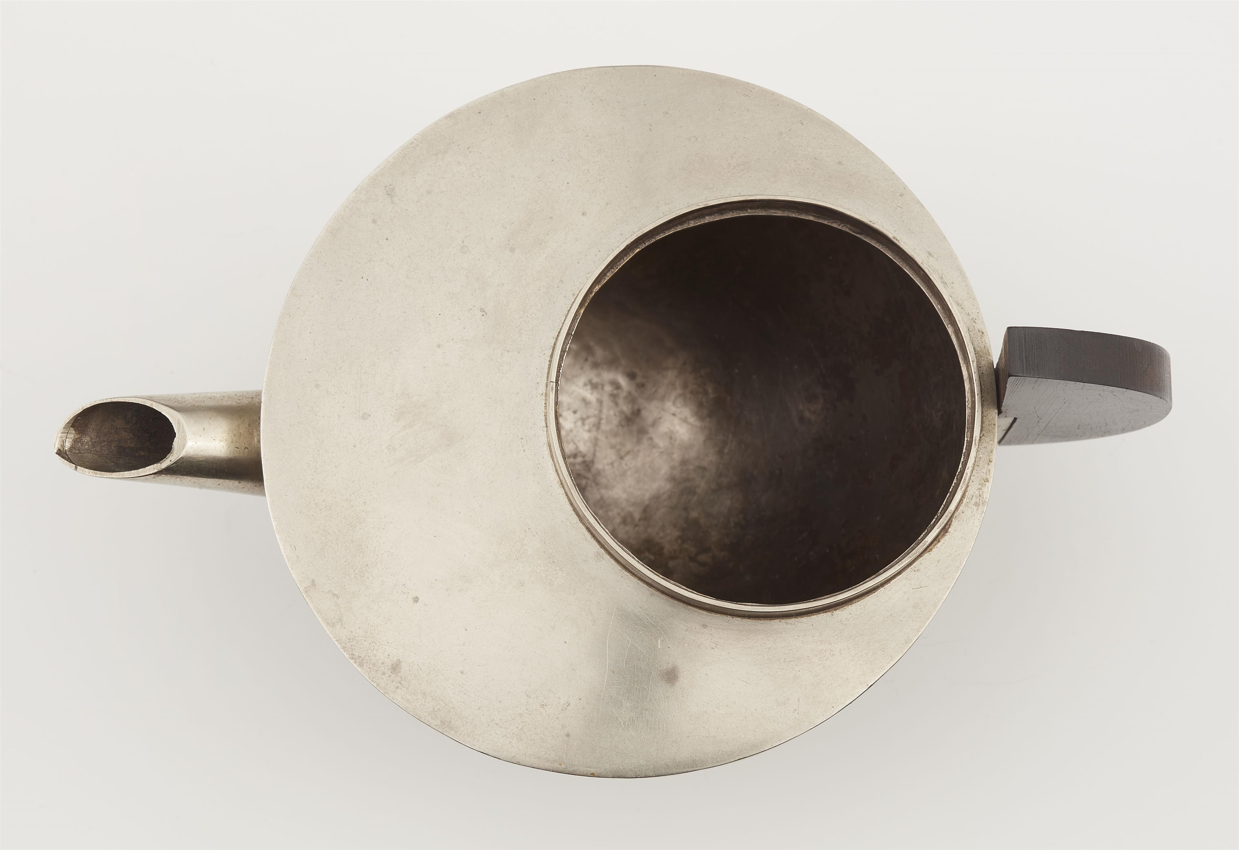A Bauhaus nickel silver teapot, model MT 49 / ME8 - image-6