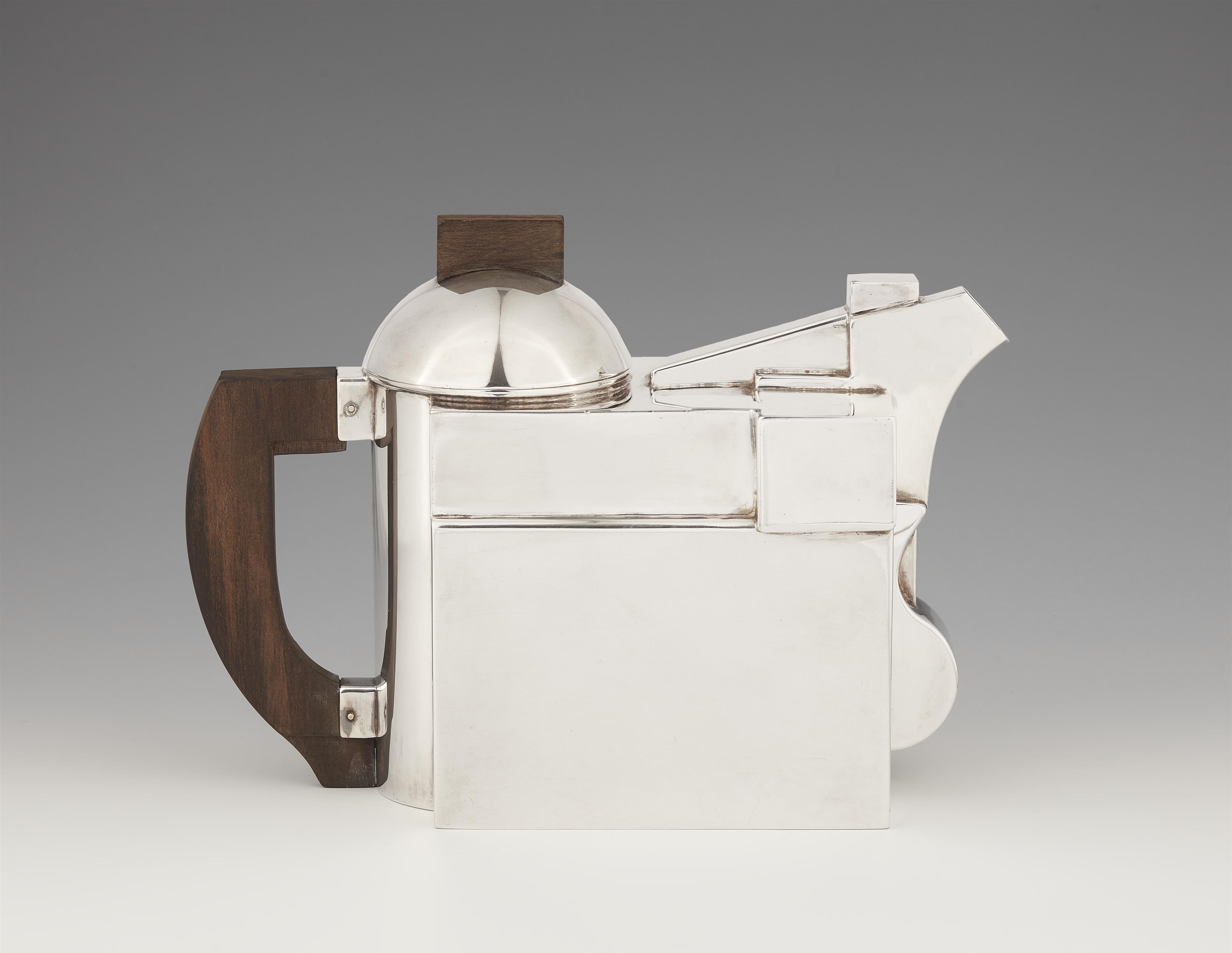 A Constructivist silver teapot - image-2