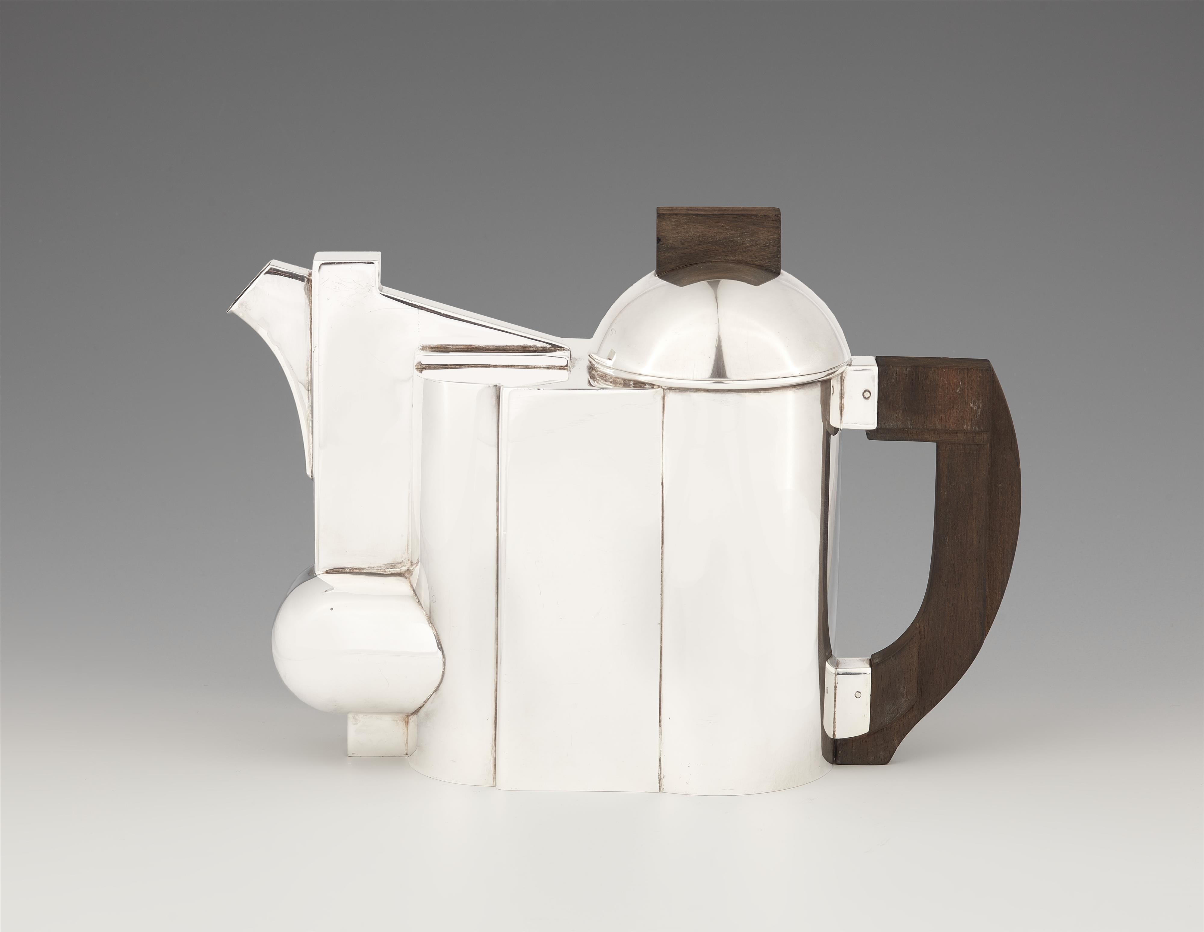 A Constructivist silver teapot - image-3