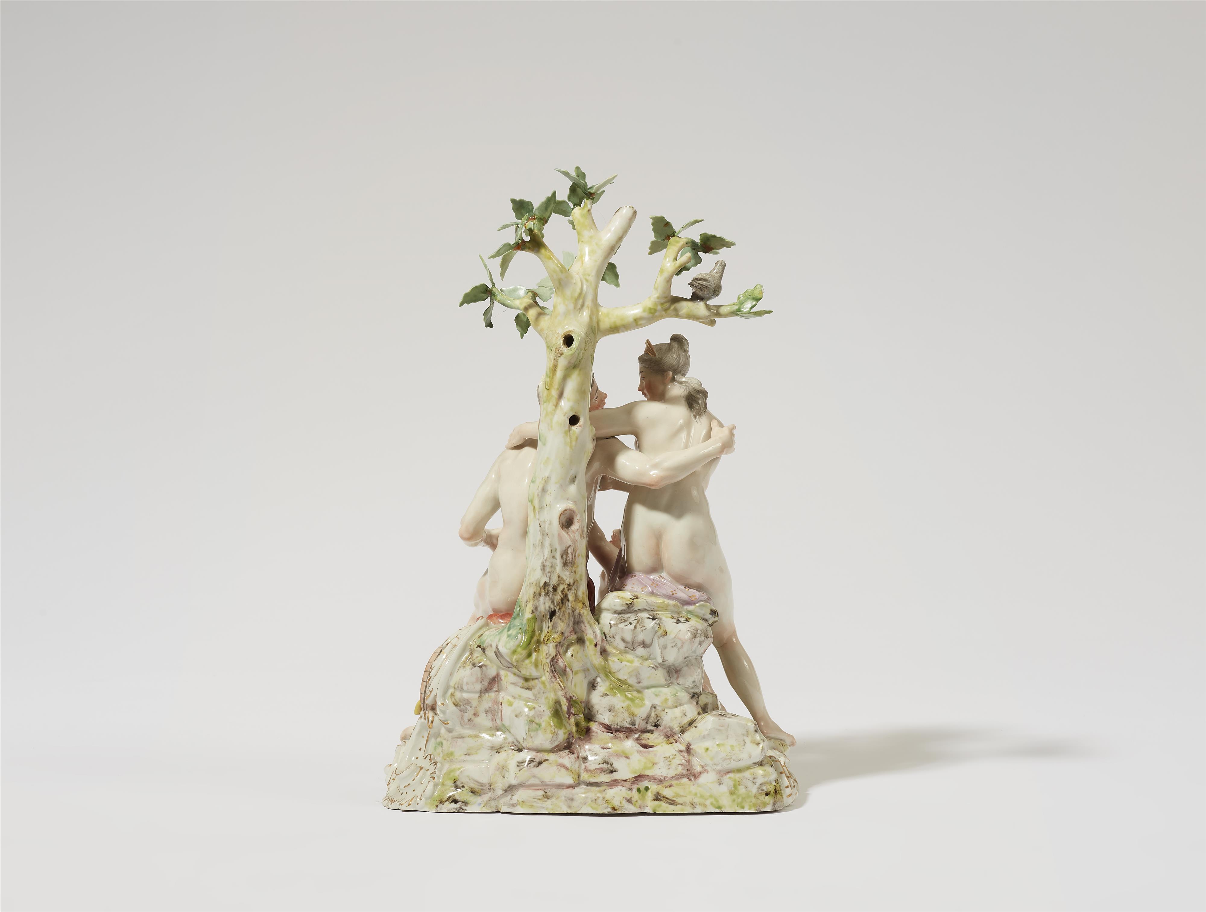 A rare Ludwigsburg porcelain group with Venus, Bacchus and Cupid - image-2