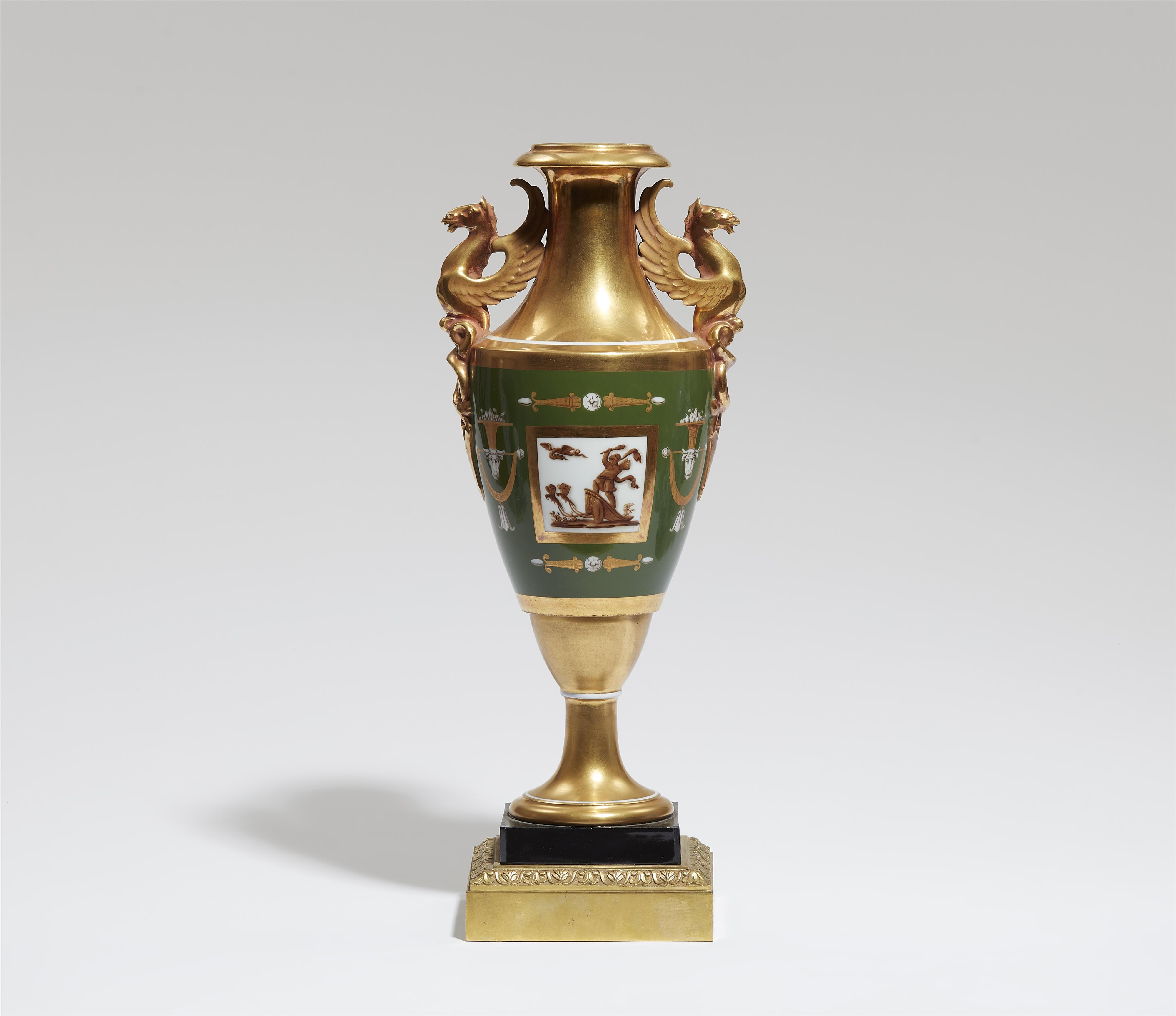 A Neoclassical Ludwigsburg porcelain vase - image-1