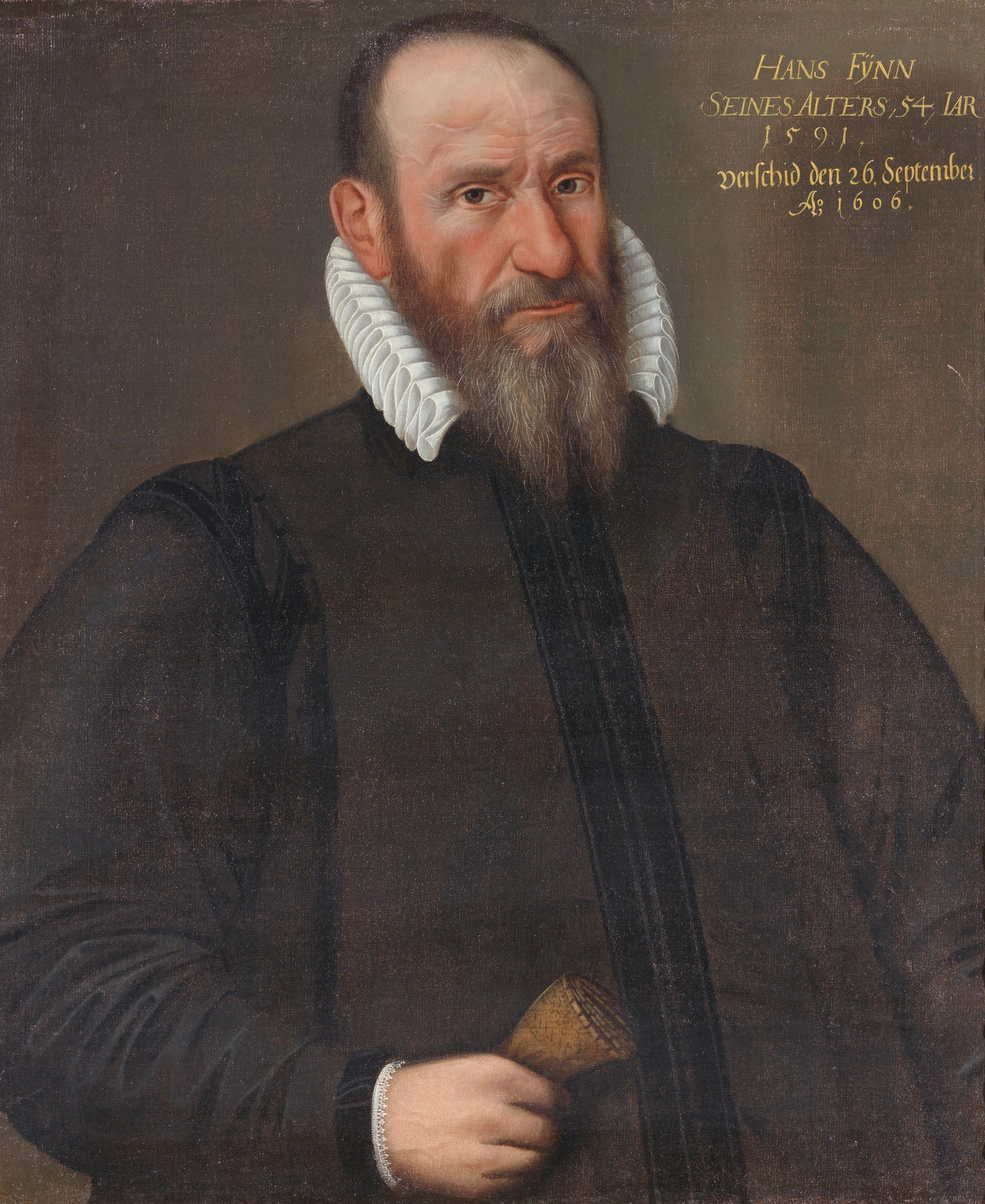 Deutscher Meister des 16. Jahrhunderts - Porträt des Nürnberger Kaufmanns Hans Fynn - image-1