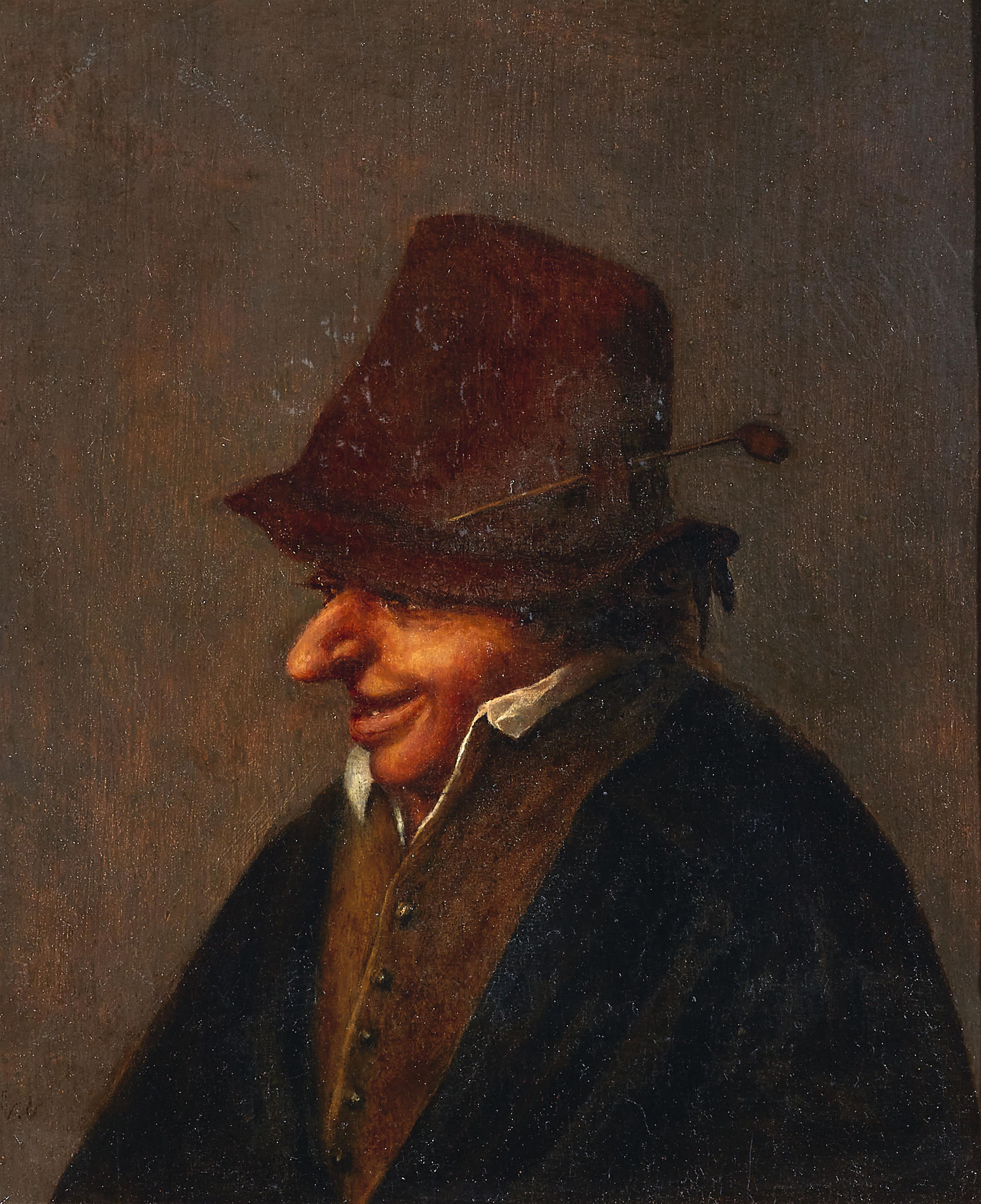 Adriaen van Ostade, attributed to - A Peasant - image-1