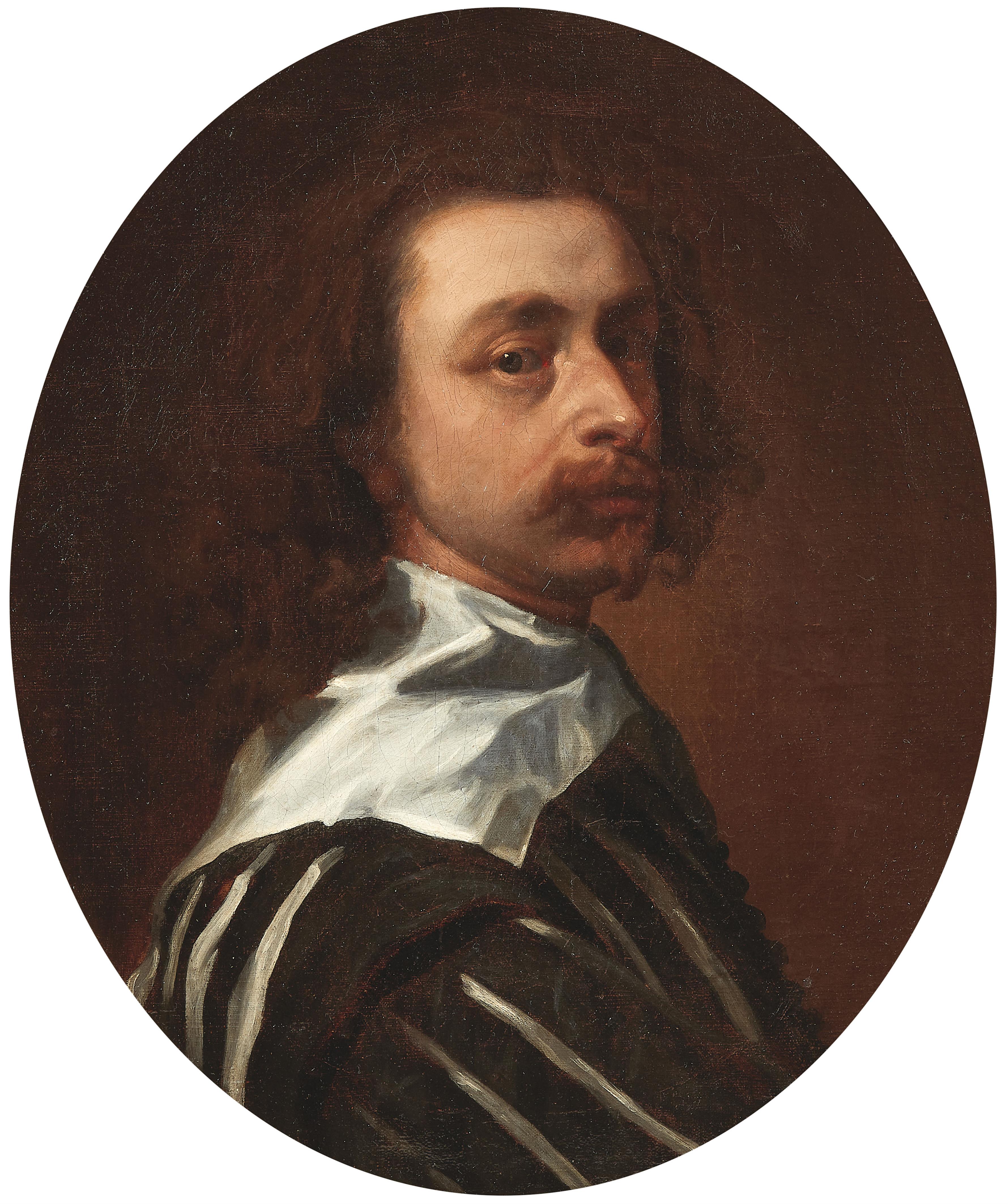 Flemish School 17th century - Portrait of a Man - image-1
