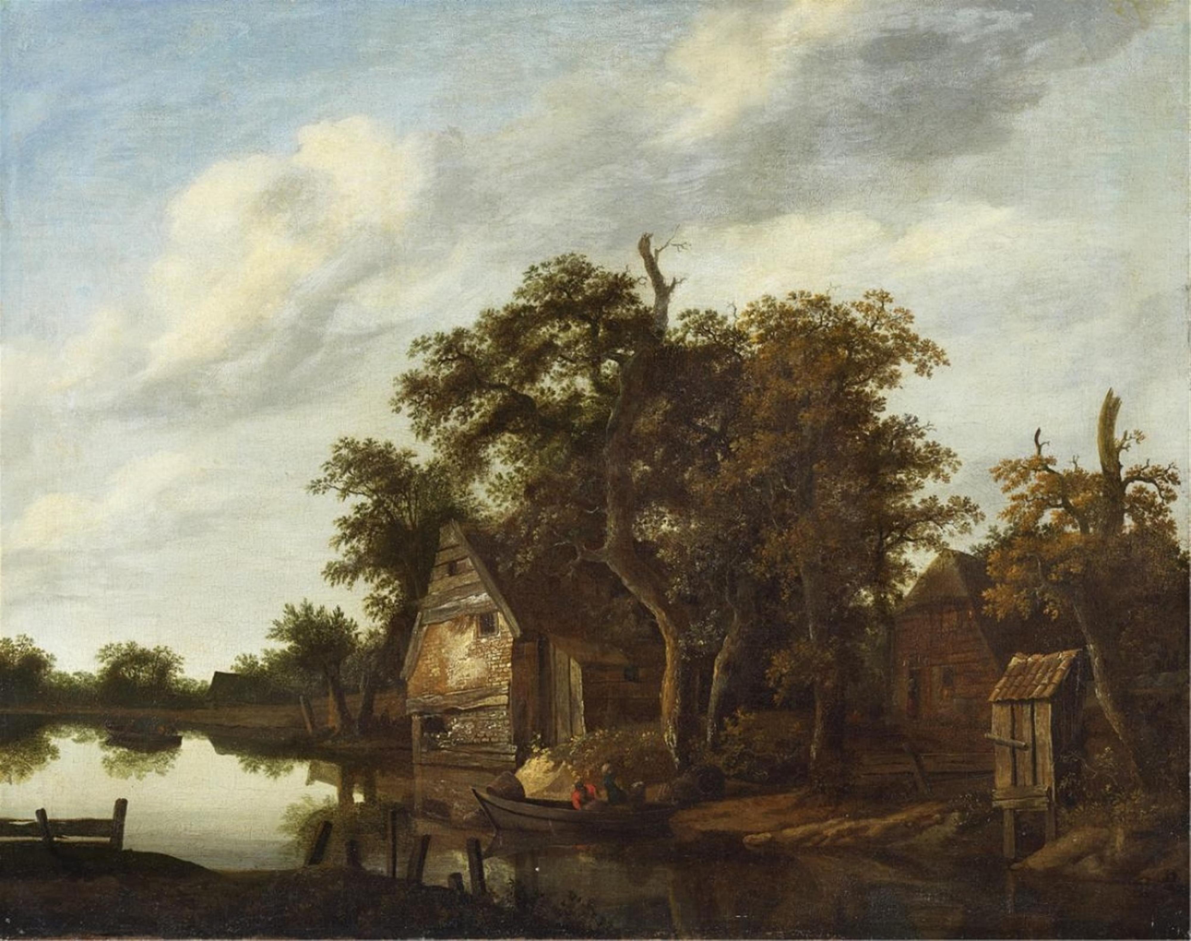 Cornelis Gerritsz. Decker - River Landscape - image-1
