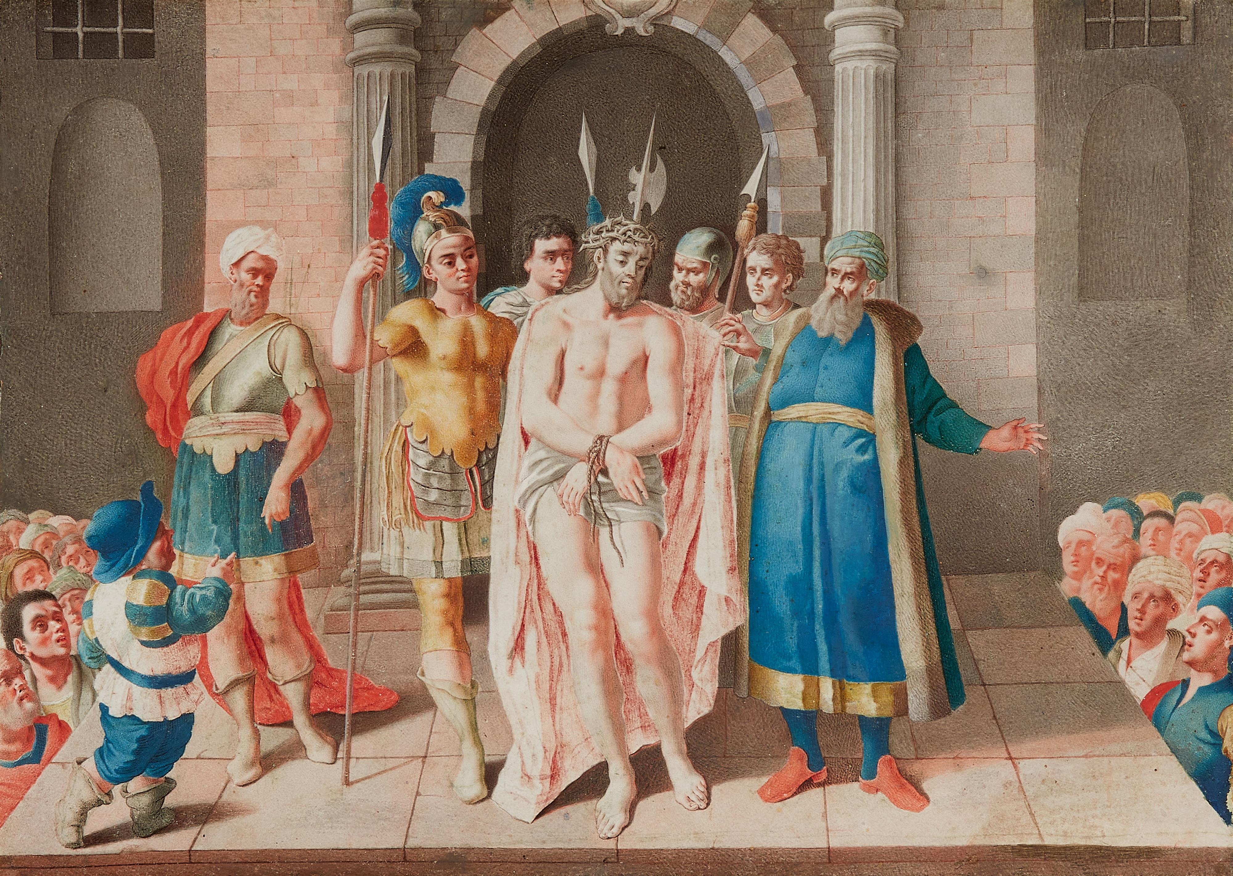 Johann König, attributed to - Ecce Homo
Pilate washing his hands in innocence - image-1