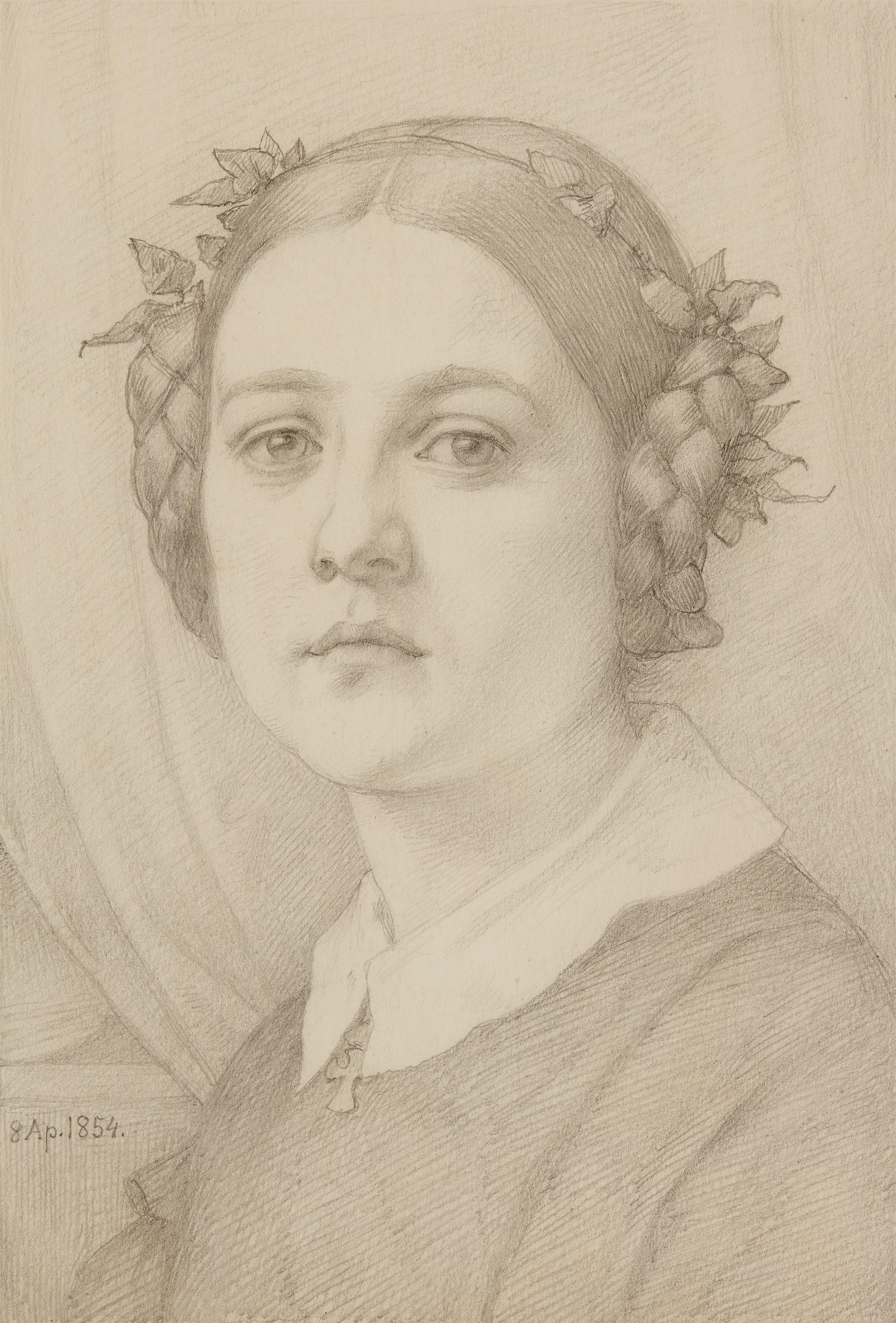 Eduard Jakob von Steinle - Karoline Steinle, Tochter des Künstlers - image-1