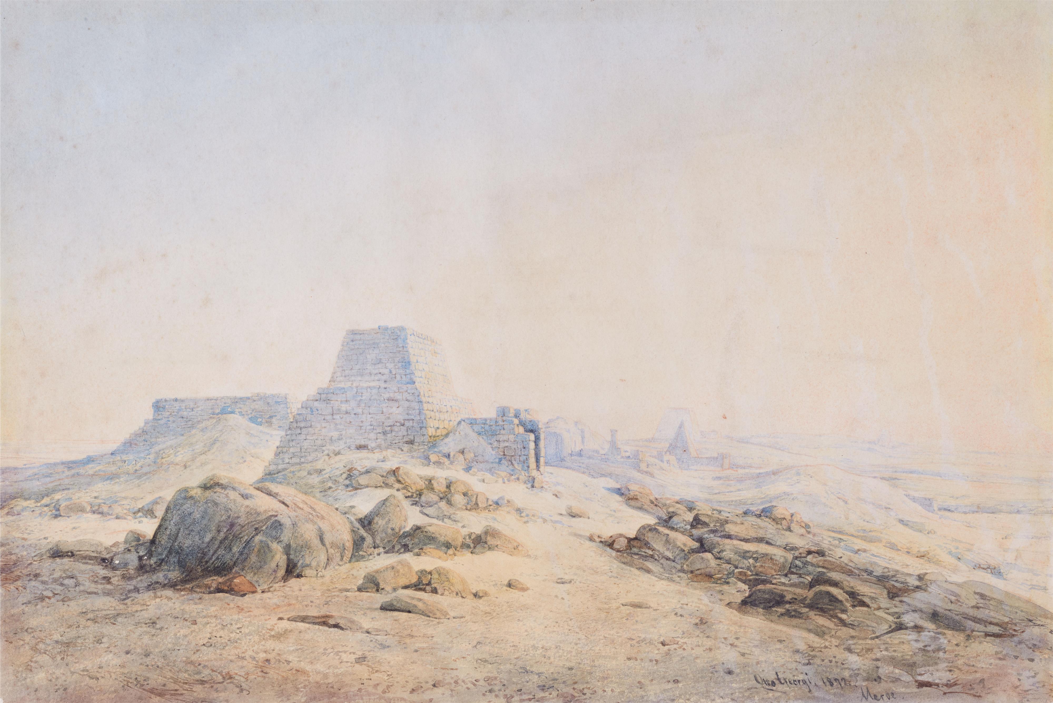 Friedrich Otto Georgi - The Royal Tombs of Meroe - image-1