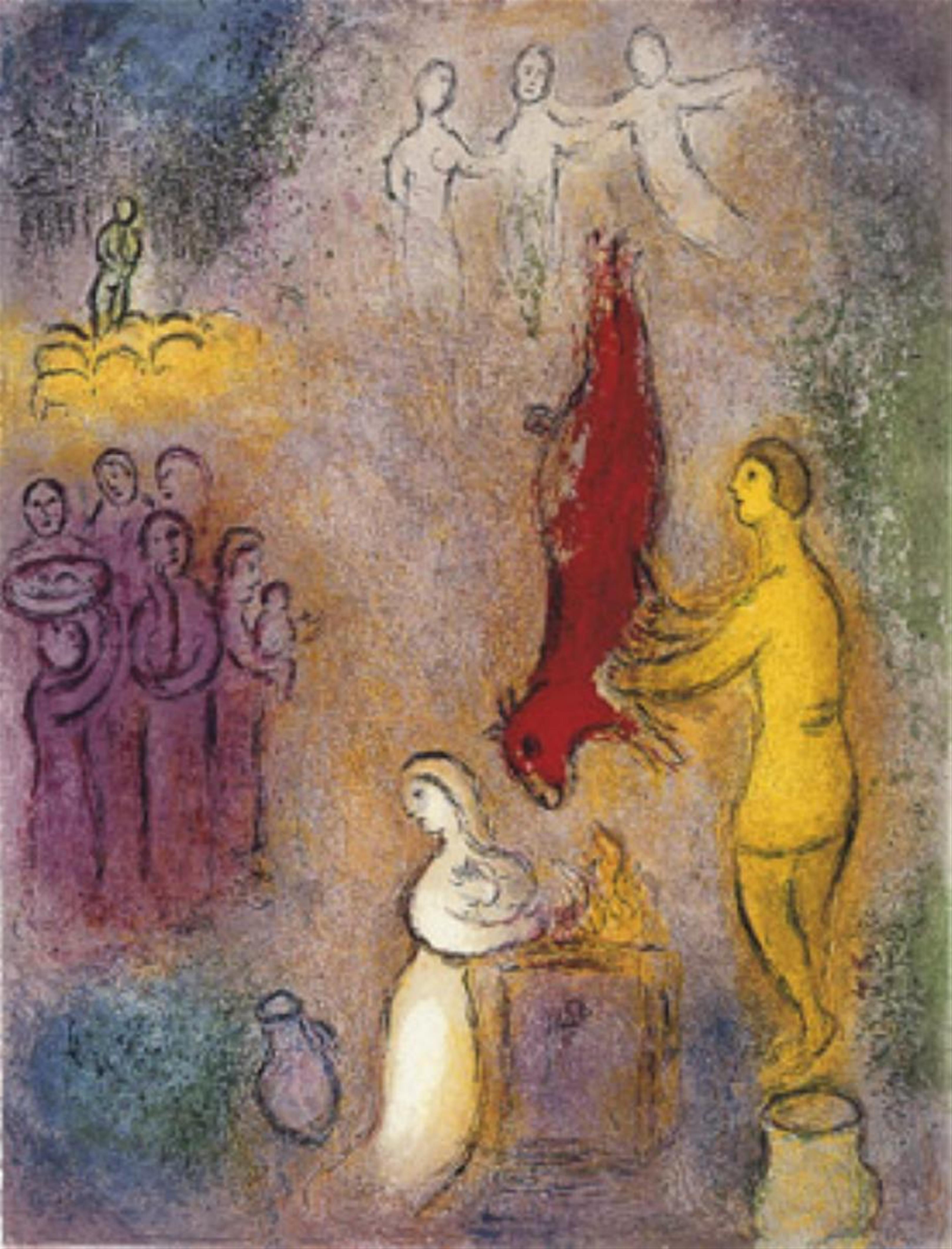 Marc Chagall - Opfer für die Nymphen - image-1
