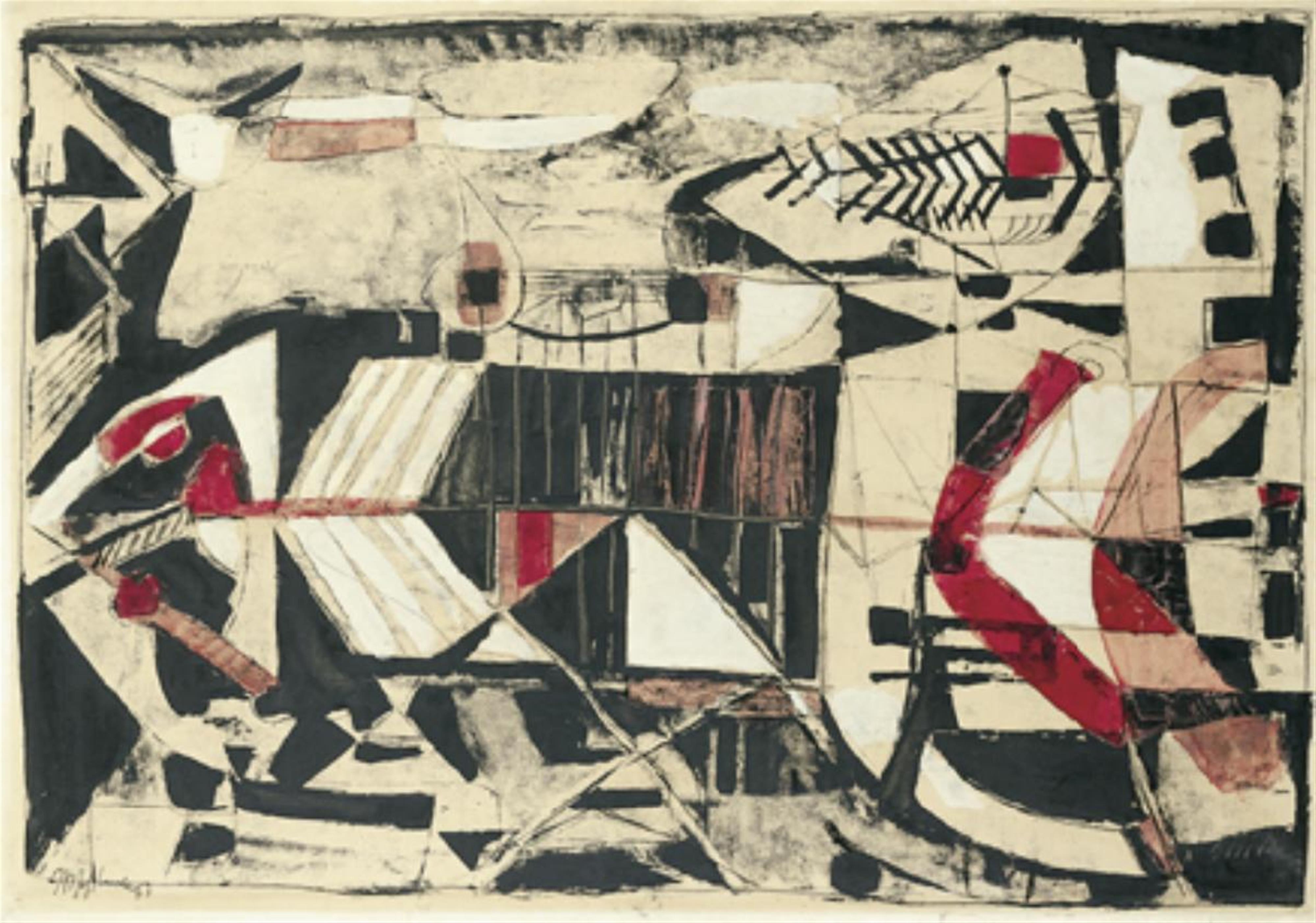 Joseph Fassbender - Schwarz-Weiß mit Rot - image-1