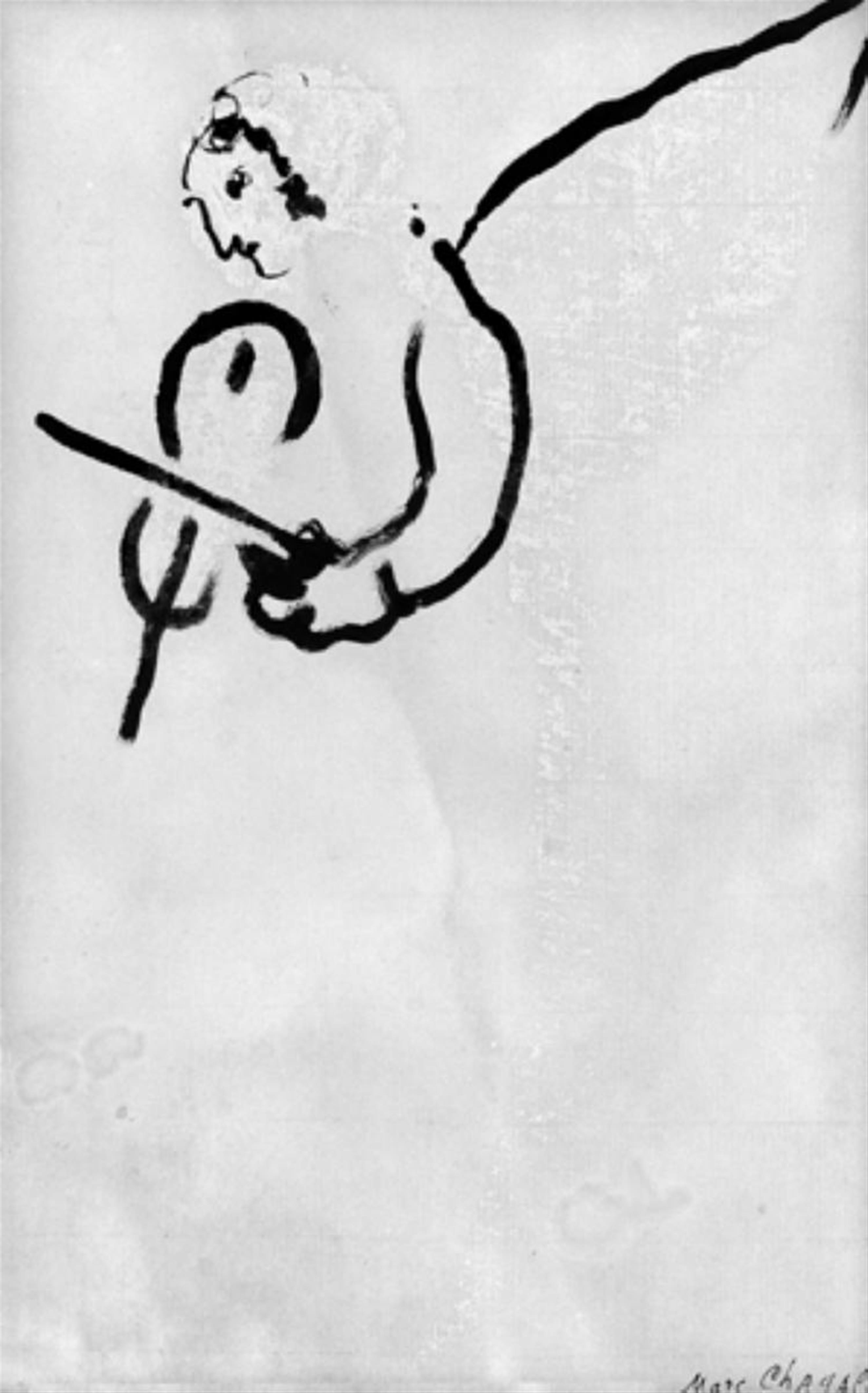 Marc Chagall - L'Ange au Violin - image-1
