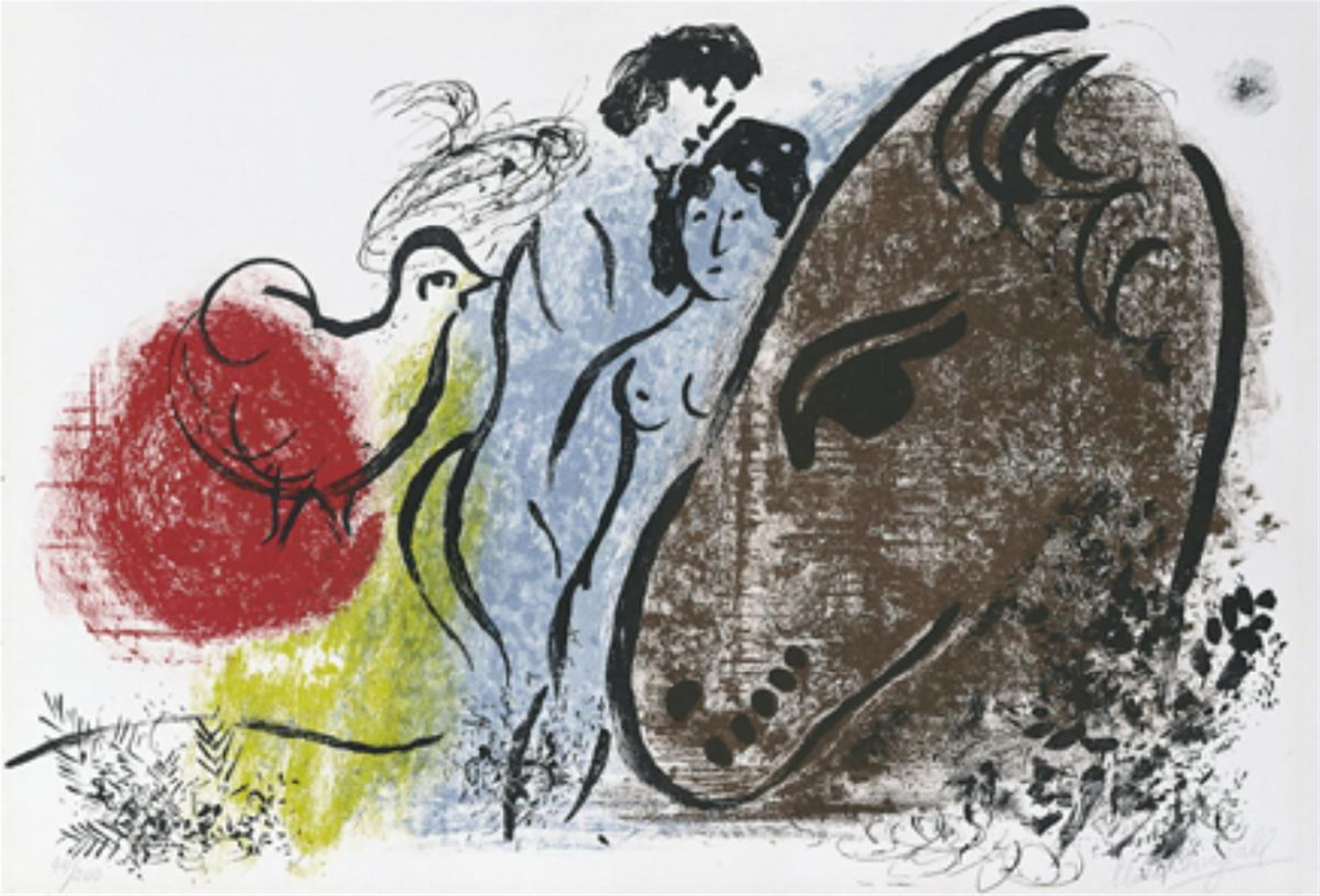Marc Chagall - Braunes Ross - image-1