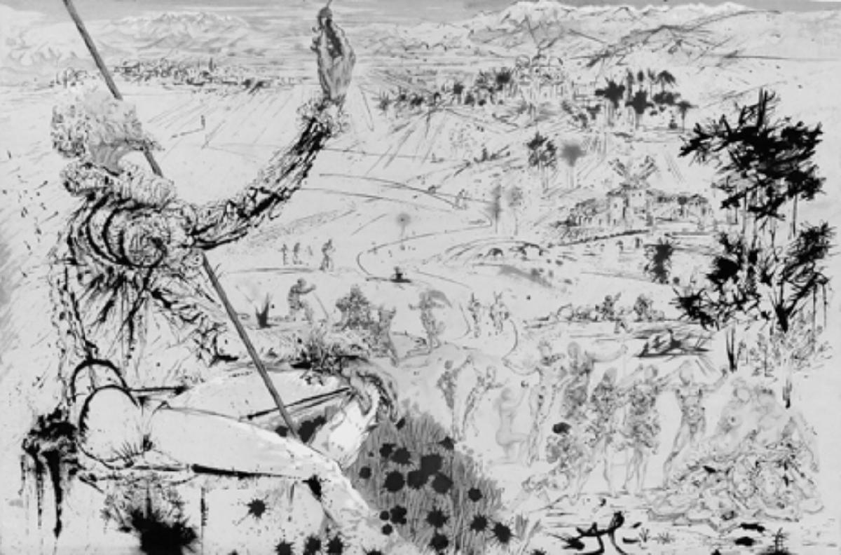 SALVADOR DALÍ Y DOMENECH - Don Quichotte de la Manche - image-1