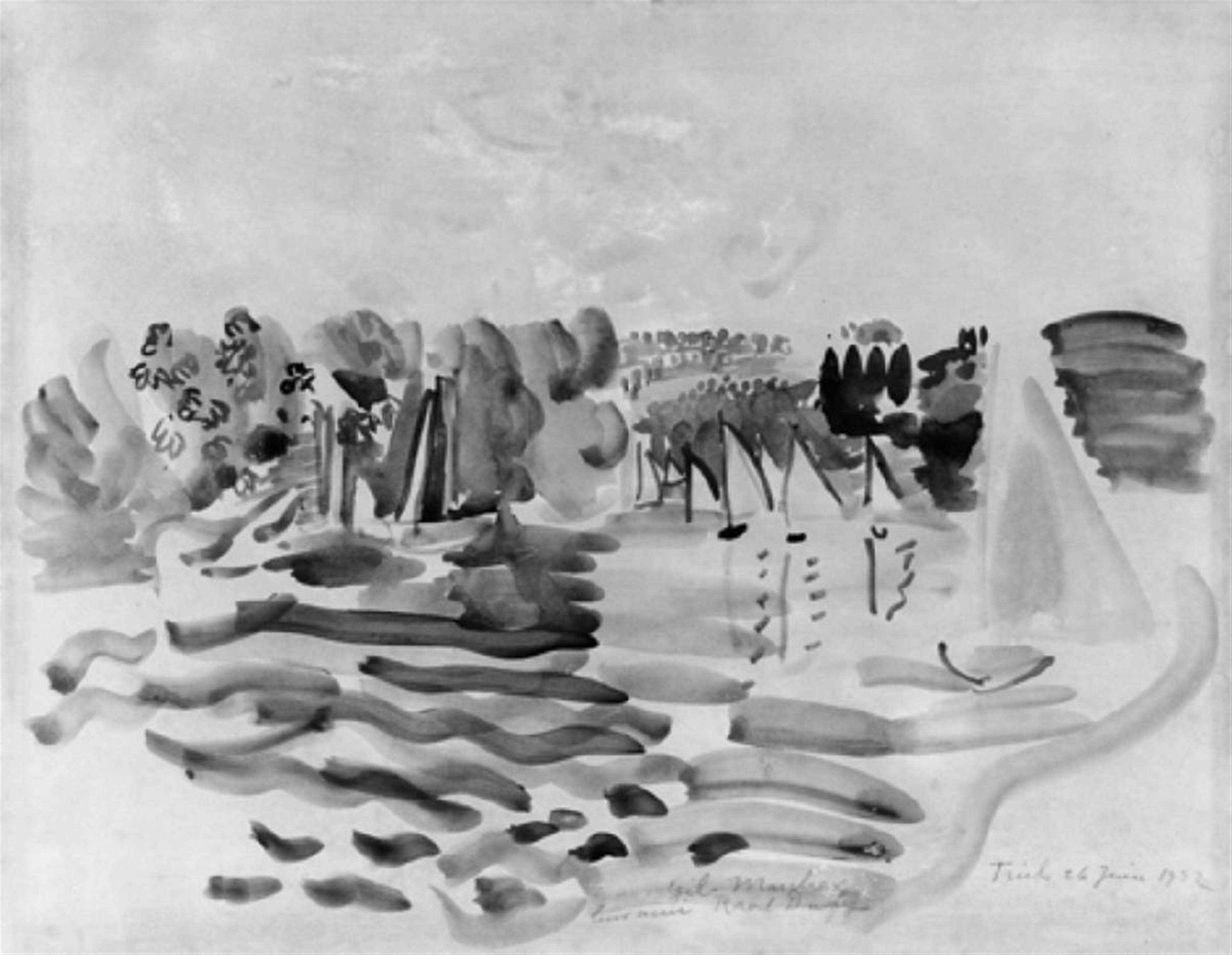 Raoul Dufy - Régates à Triel - image-1